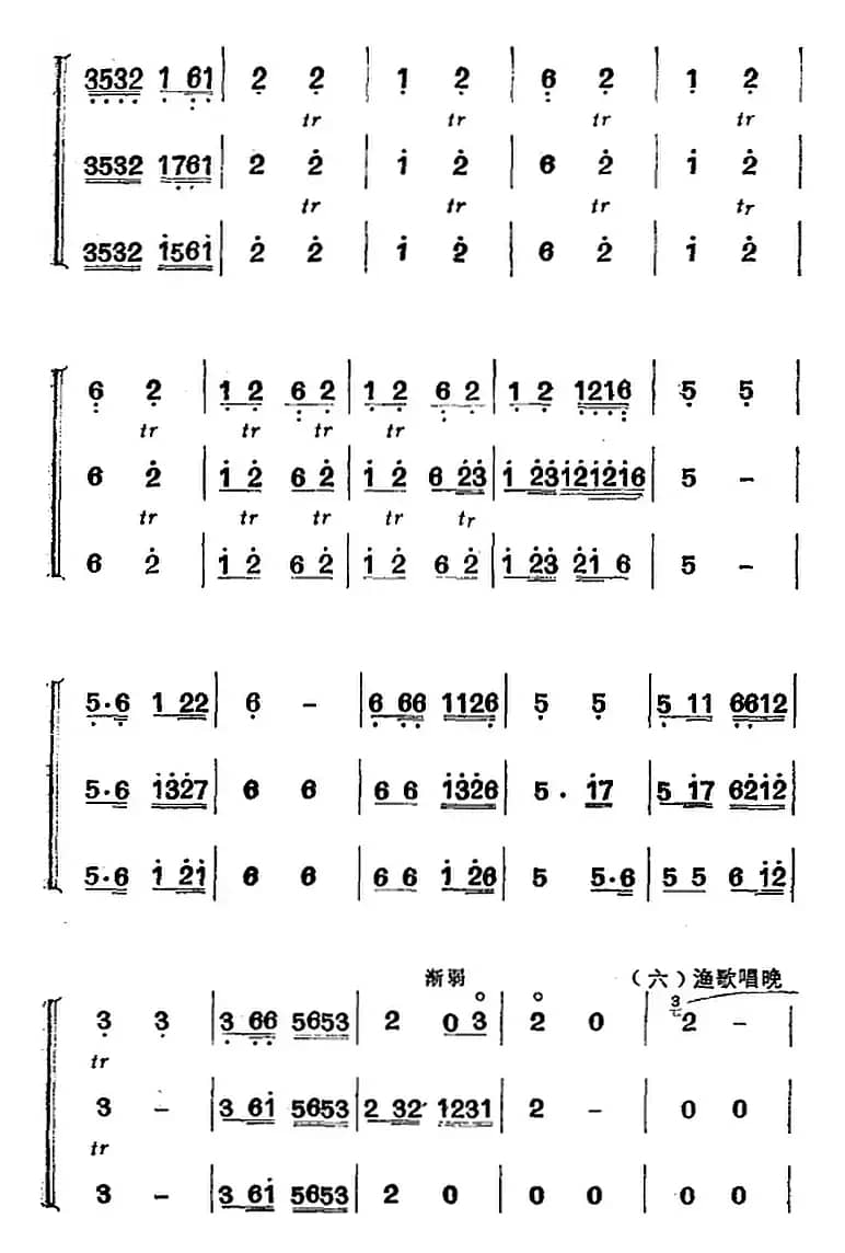 江南丝竹乐曲：春江花月夜（二胡+箫+二胡）