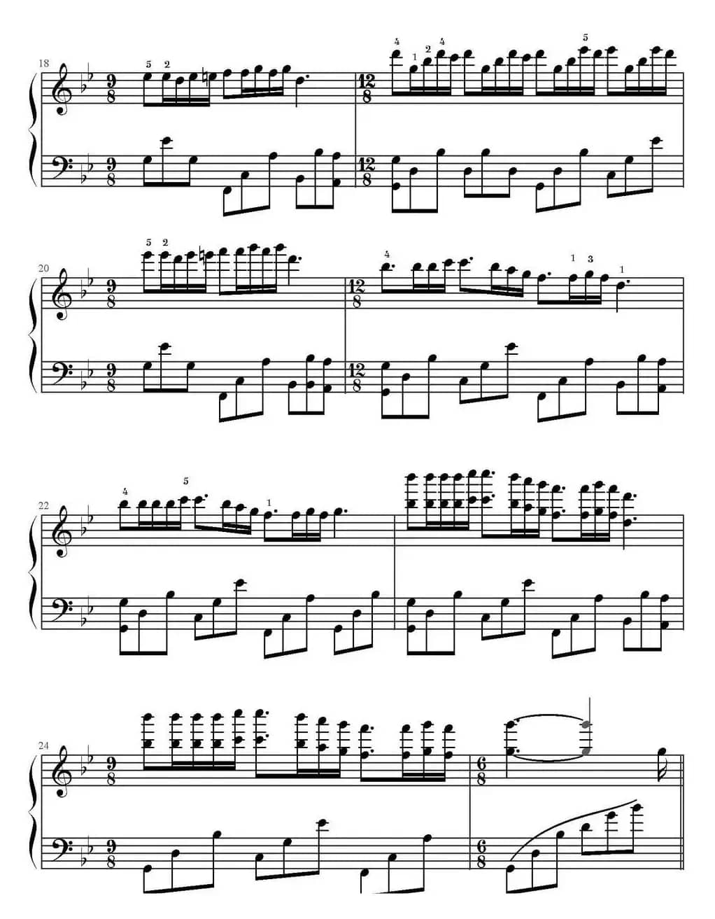 梦中的婚礼（鸠玖编谱版）