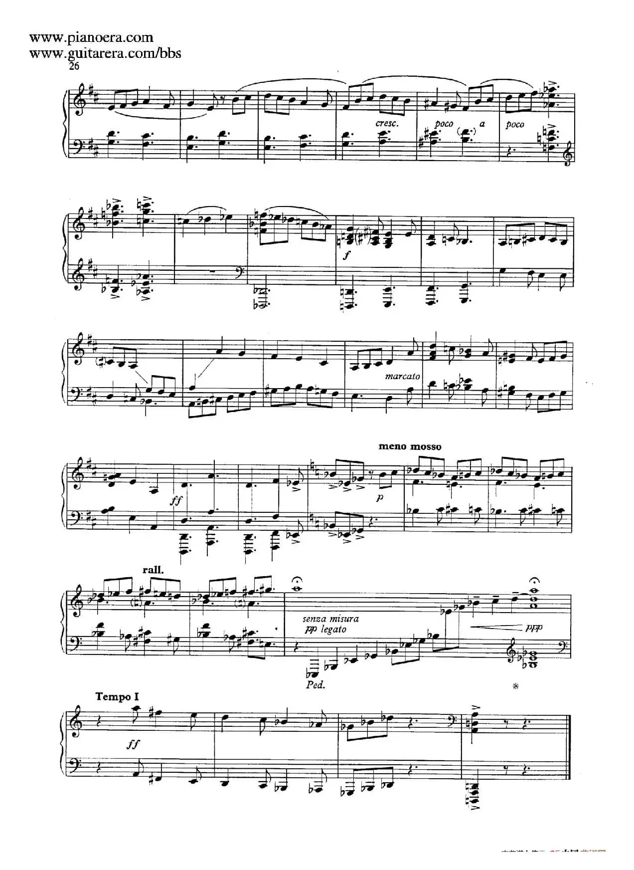 Two Pieces for Piano H.179（2首钢琴作品）