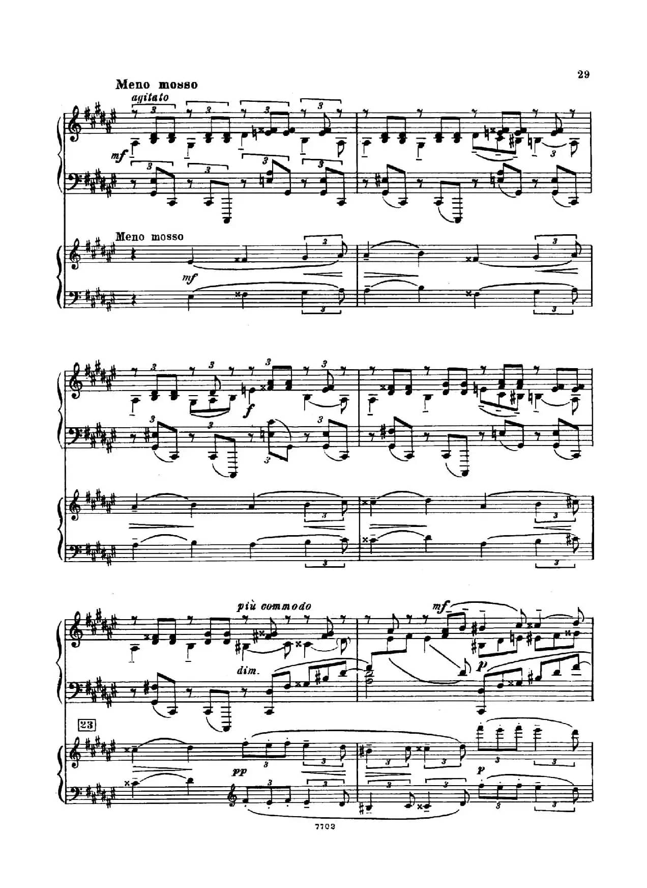 升f小调第一钢琴协奏曲 Op.1（双钢琴版）