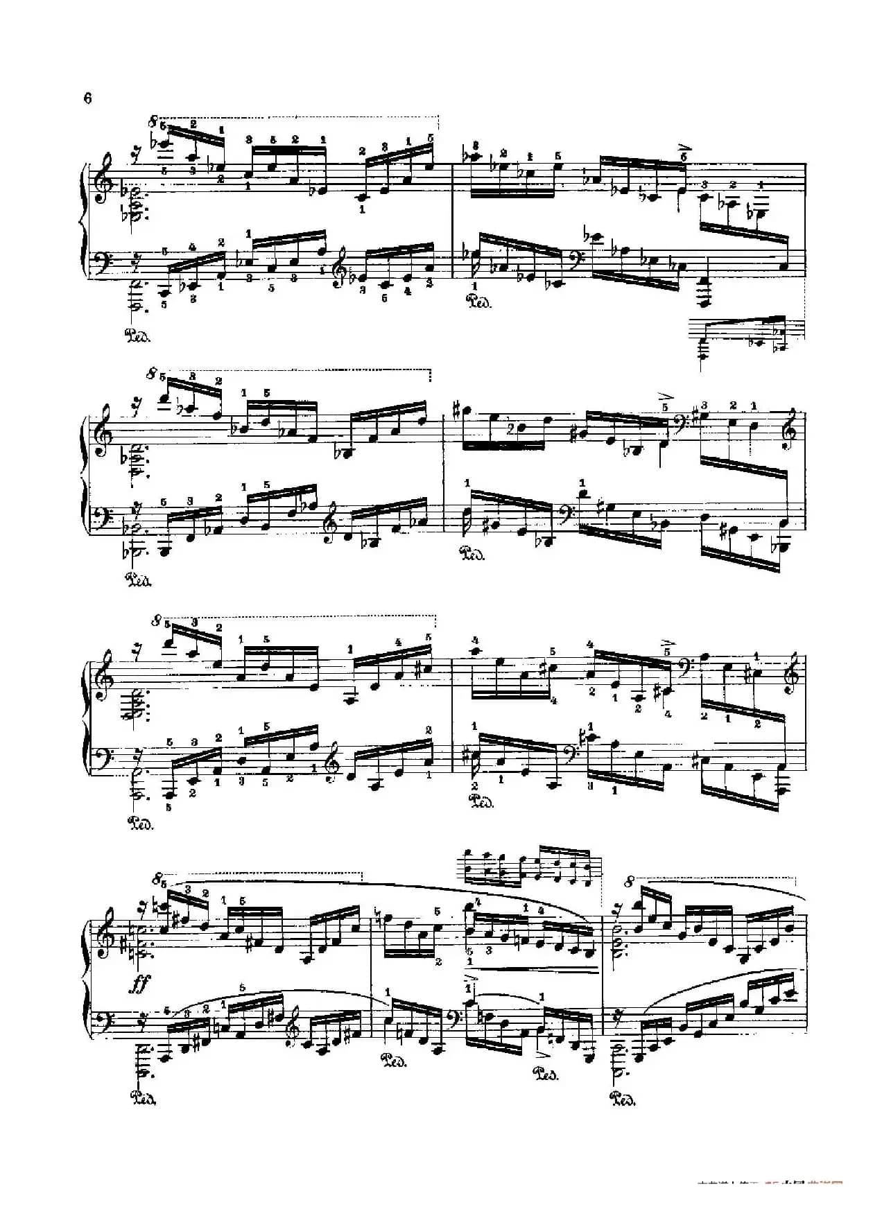 53首以肖邦练习曲为素材而作的练习曲(No.1)