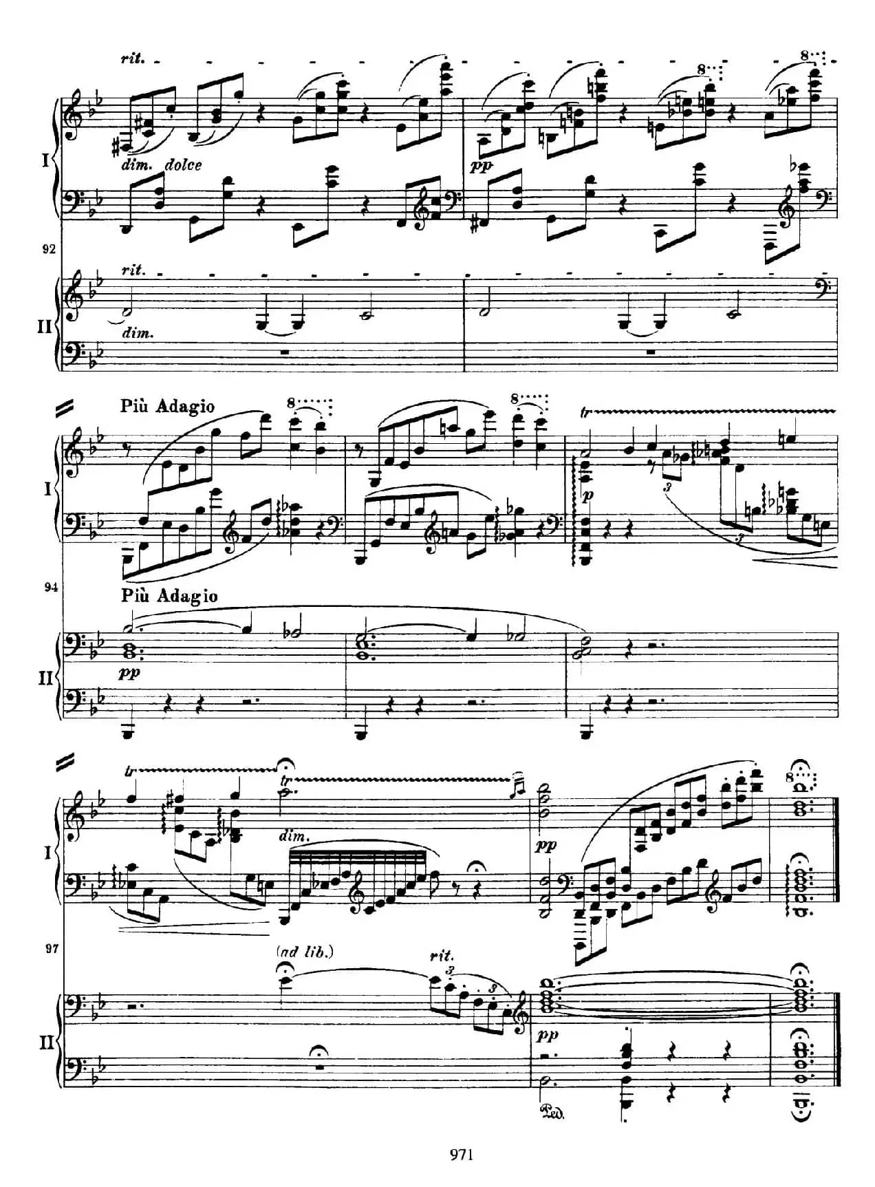 降B大调第二钢琴协奏曲（P71——80）