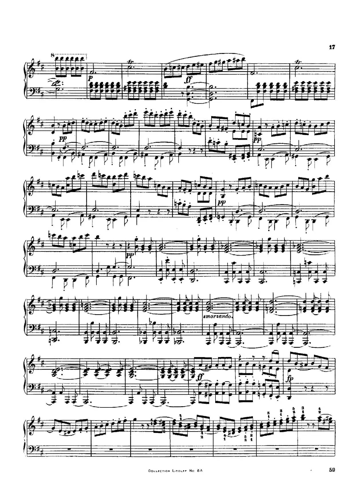 String Quartet No.3 in D Major Op.18-3（D大调第三弦乐四重奏·钢琴独奏版）