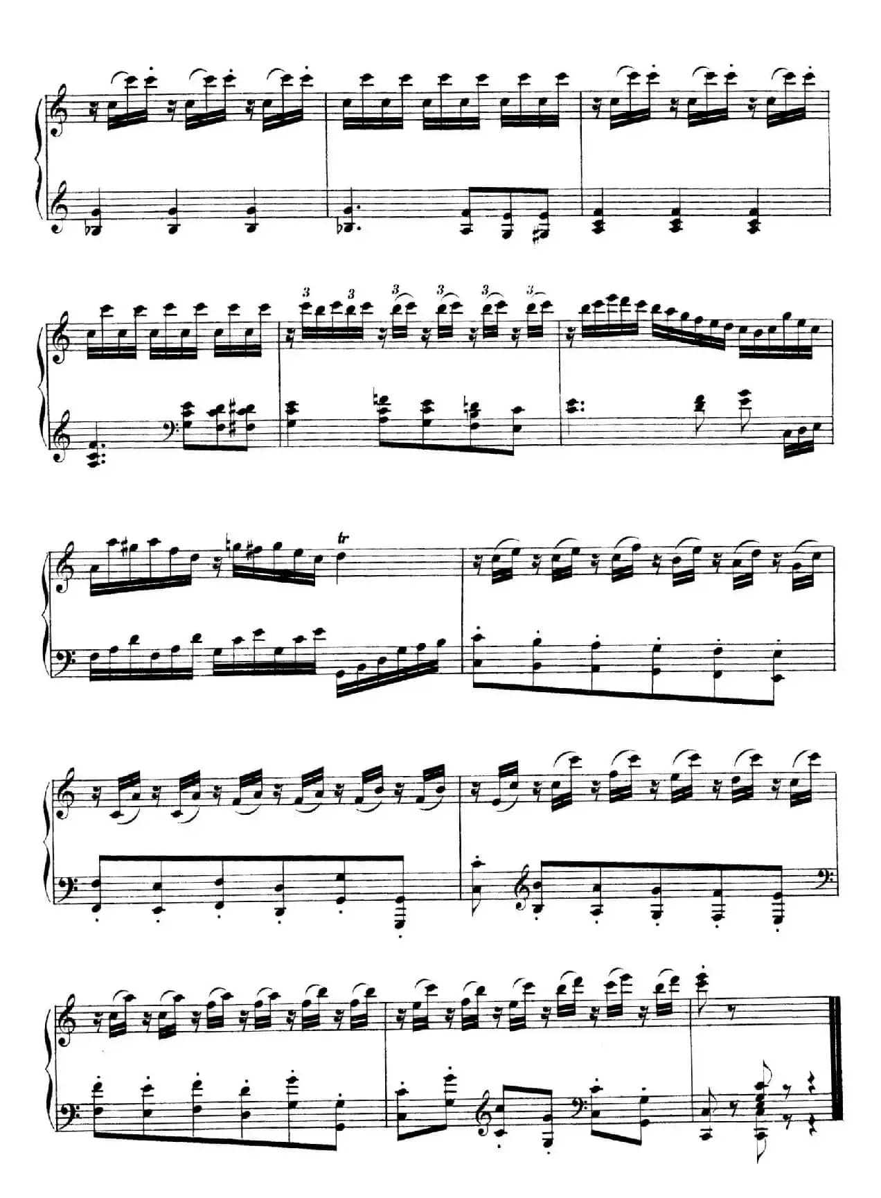 7 Variations in C WoO 78（C大调英国国歌变奏曲）