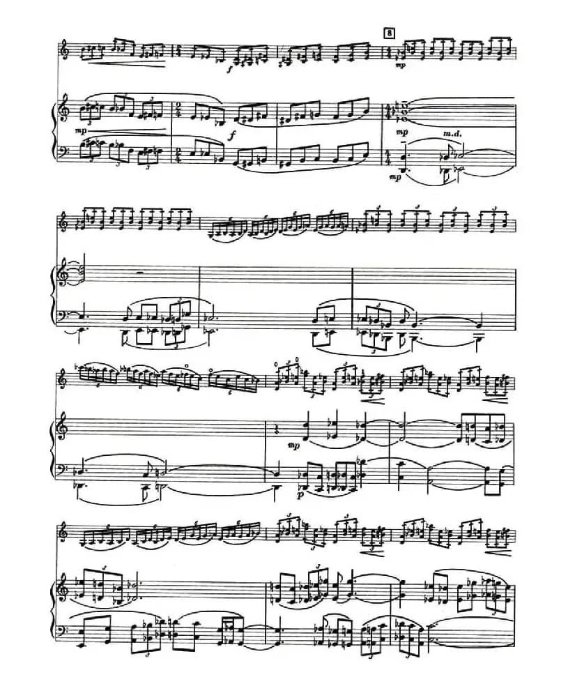 山之女（小提琴+钢琴伴奏）