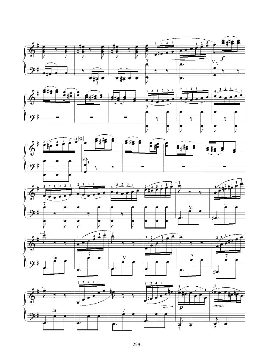 E大调协奏曲（九级练习曲）