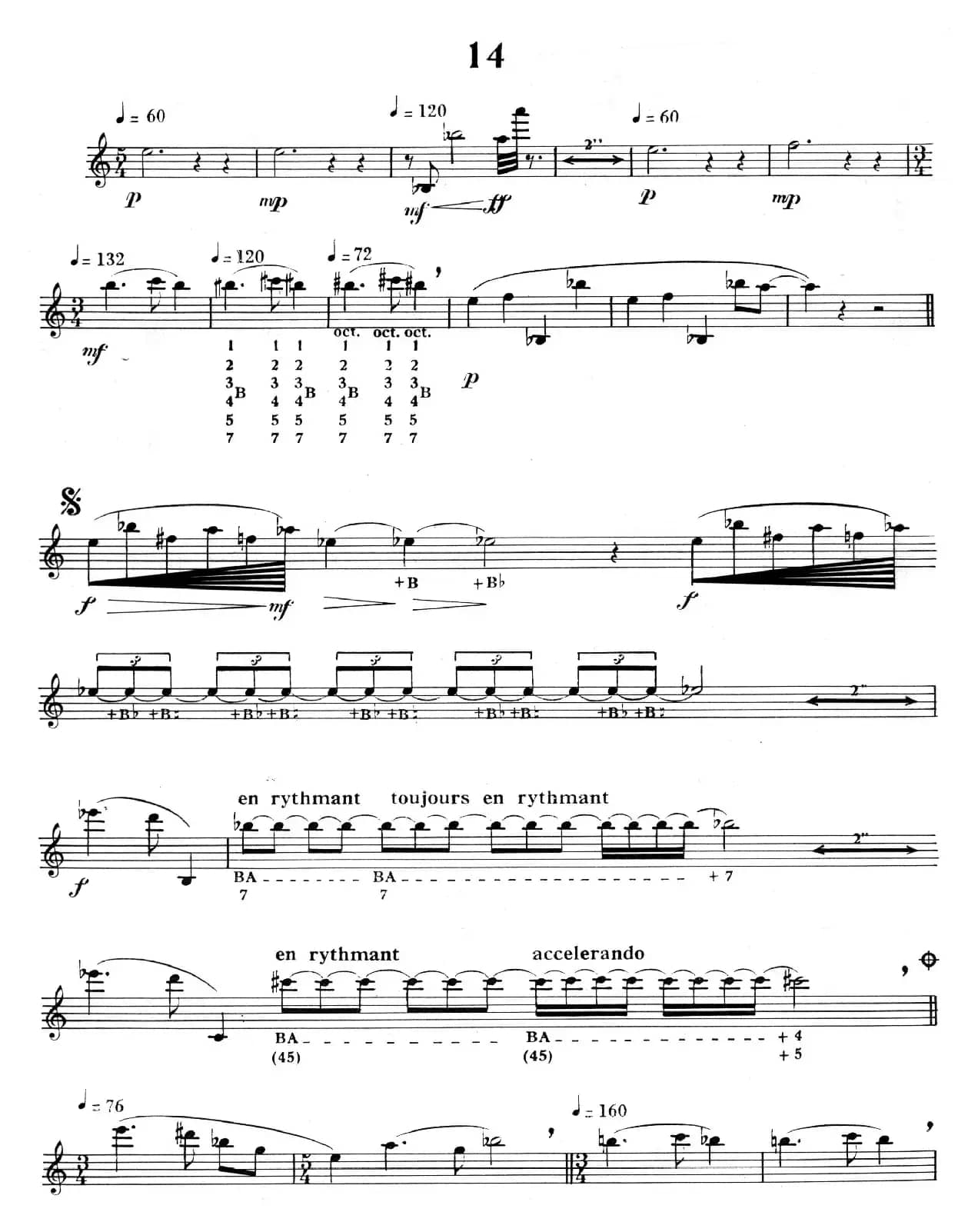 15首现代派练习曲（14）