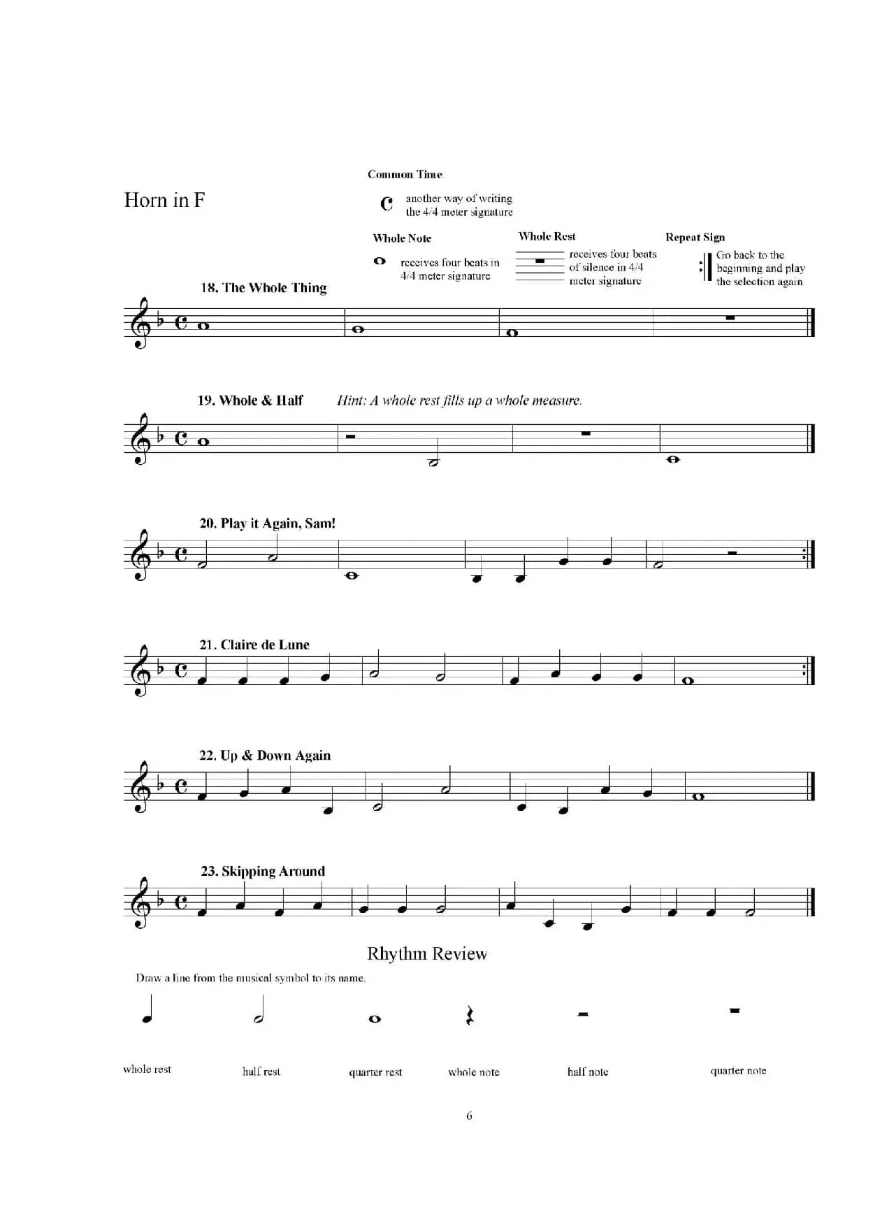 F调圆号初级教程