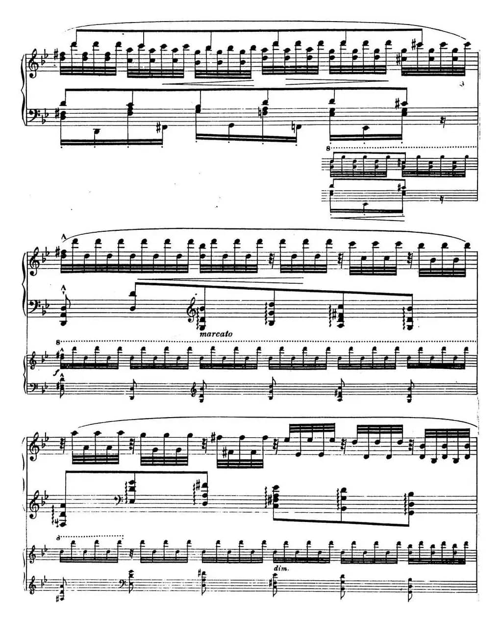 6首帕格尼尼大练习曲（Tremolo Etude Nr.1）