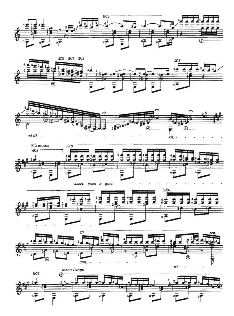 Divagacion（古典吉他）