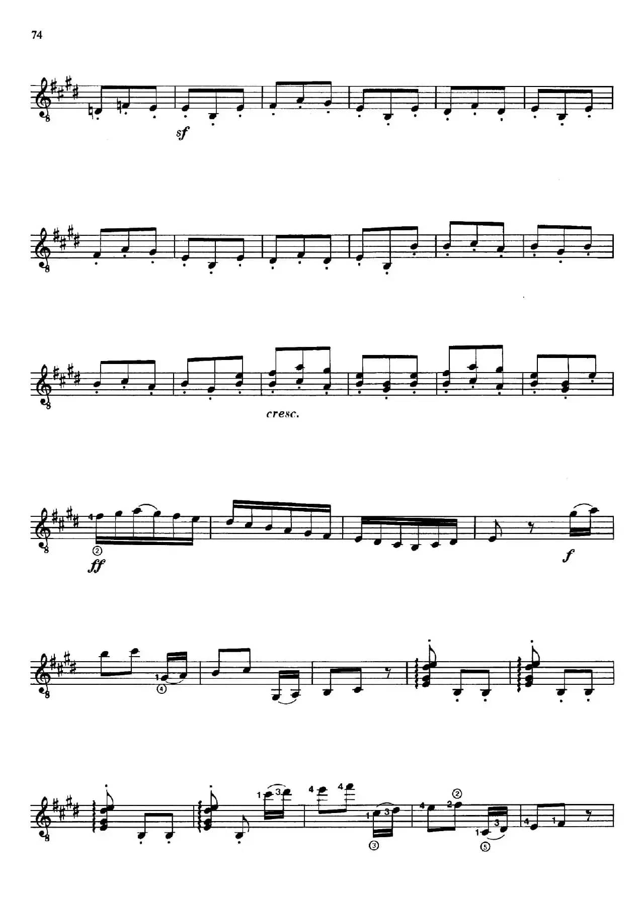 Joaquin Rodrigo Music for Guitar（罗德里戈吉他音乐P69-79（古典吉他）