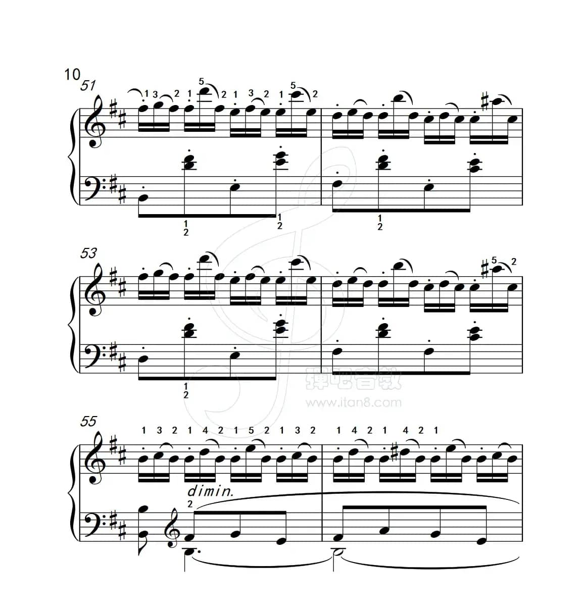 练习曲 45（克拉莫钢琴练习曲60首）