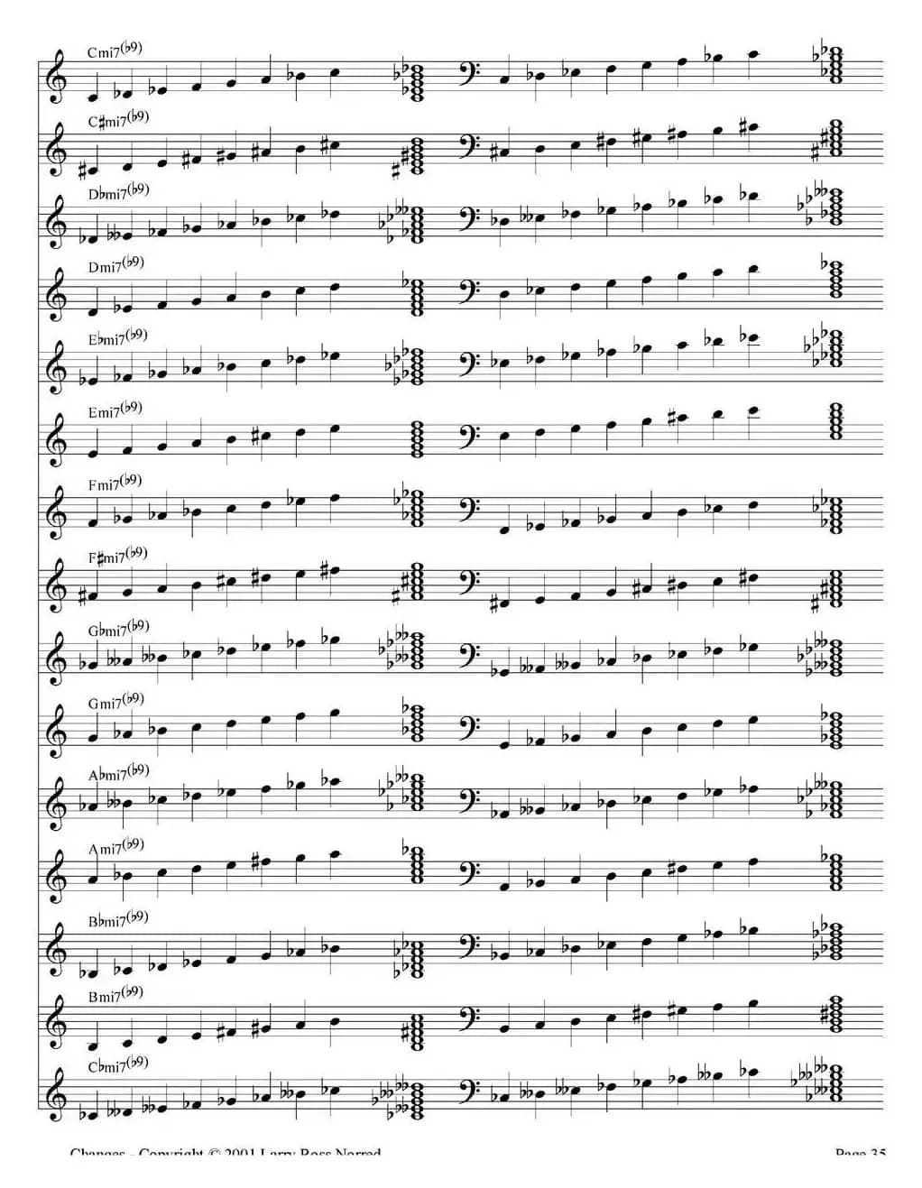 Changes（爵士乐和弦教材）（P21-40）