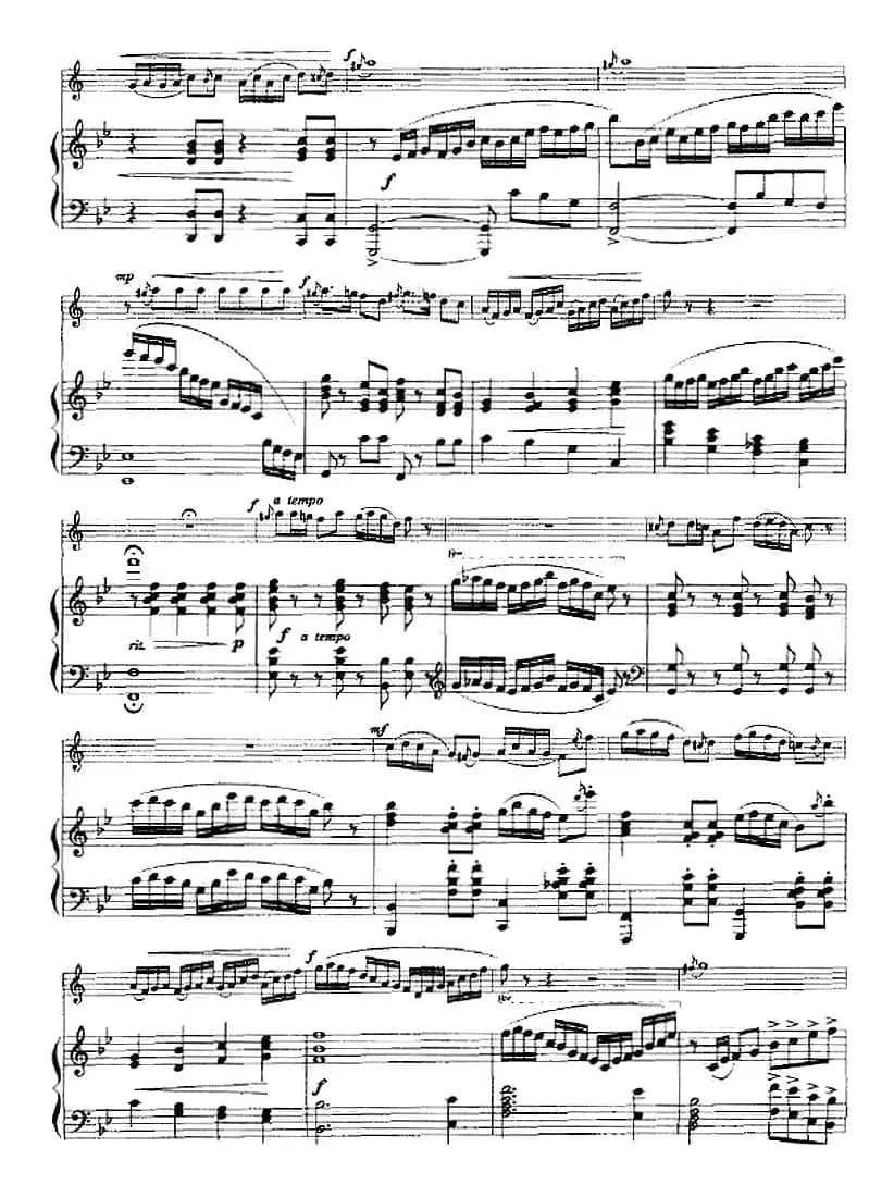 赶车（小协奏曲、小号+钢琴伴奏）