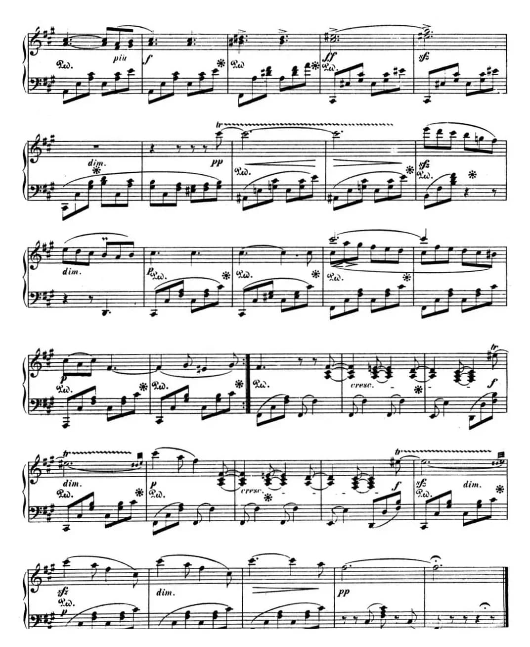 门德尔松无词歌Op.30（NO.6）