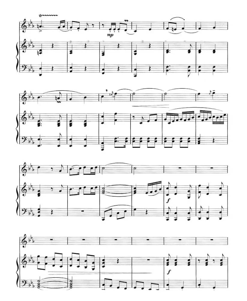 向往（曲笛+钢琴）