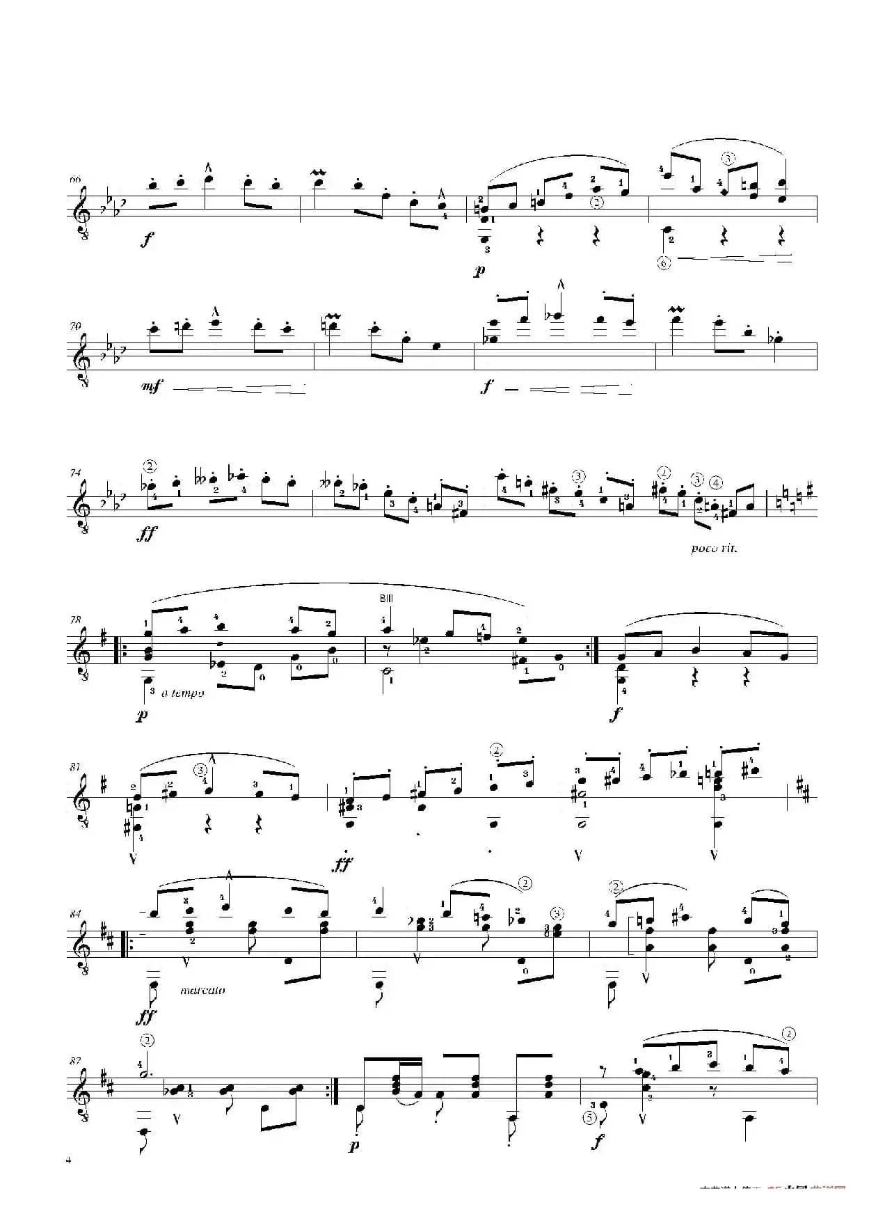 Albeniz Castilla（古典吉他）