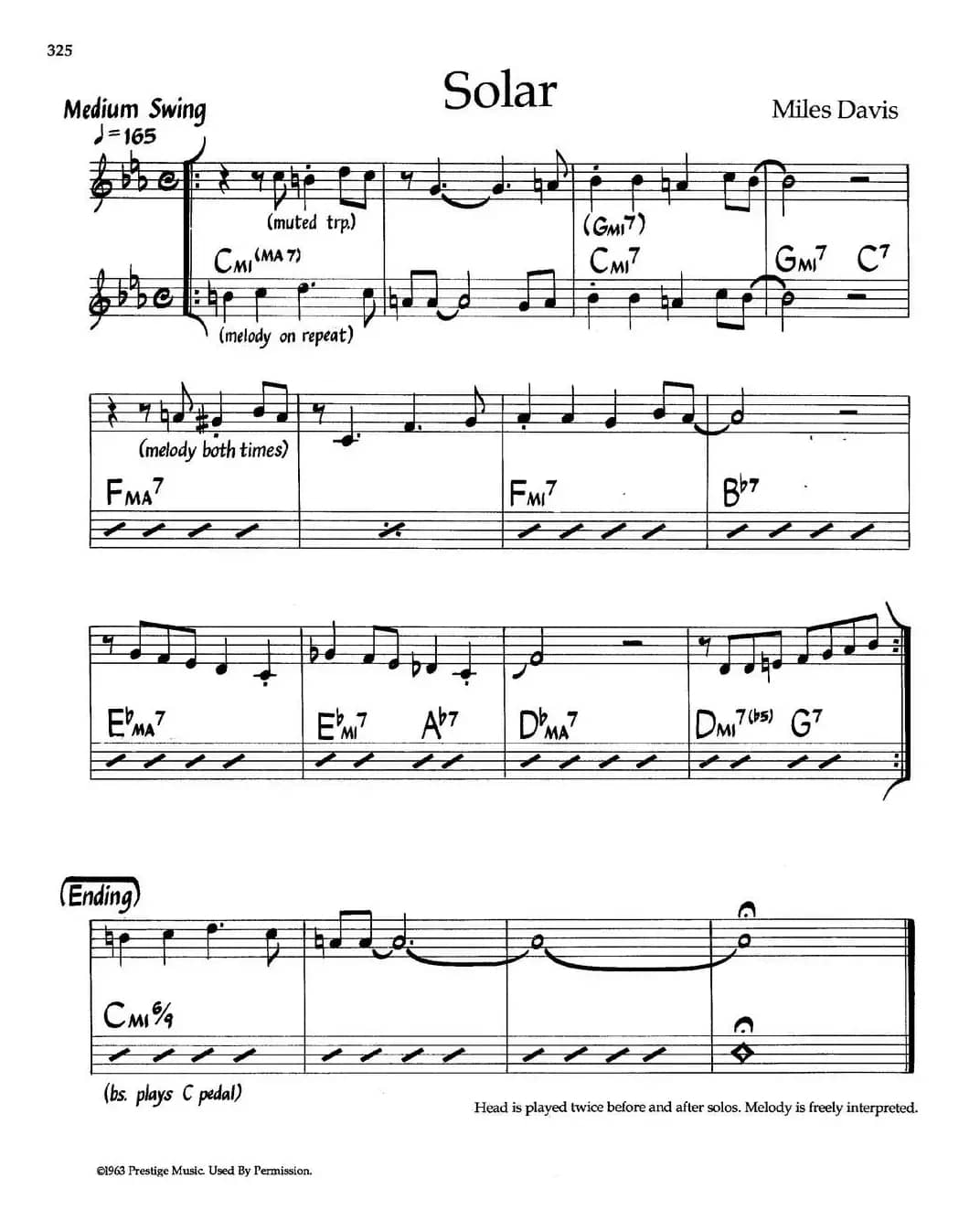 Solar（爵士钢琴曲）