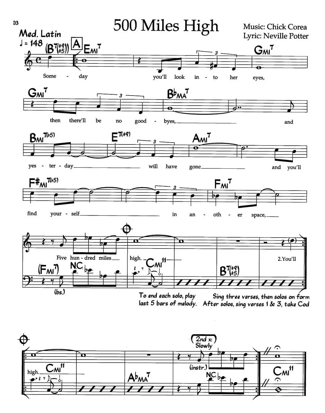 500 Miles High（爵士钢琴曲）