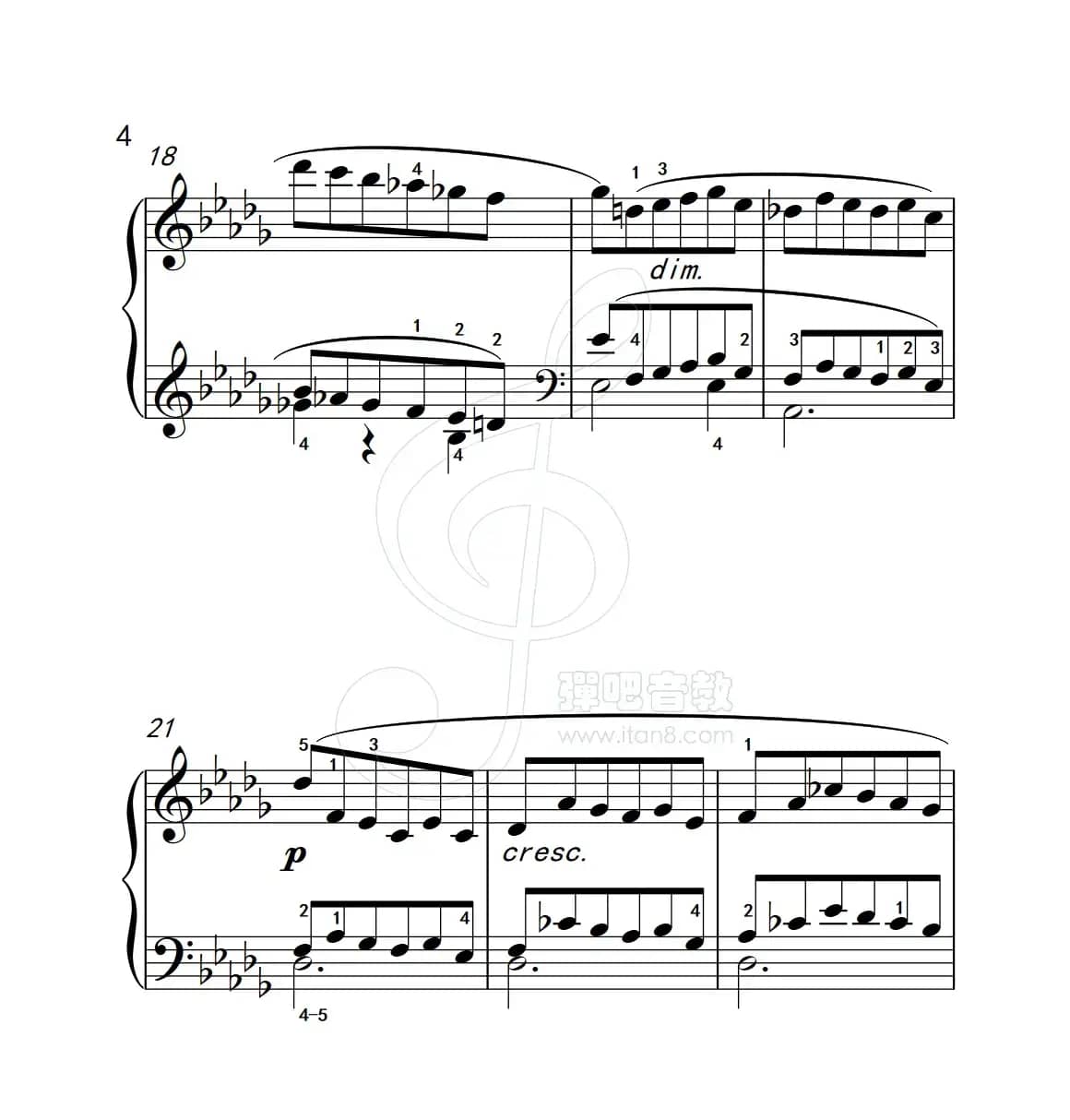 练习曲 44（克拉莫钢琴练习曲60首）