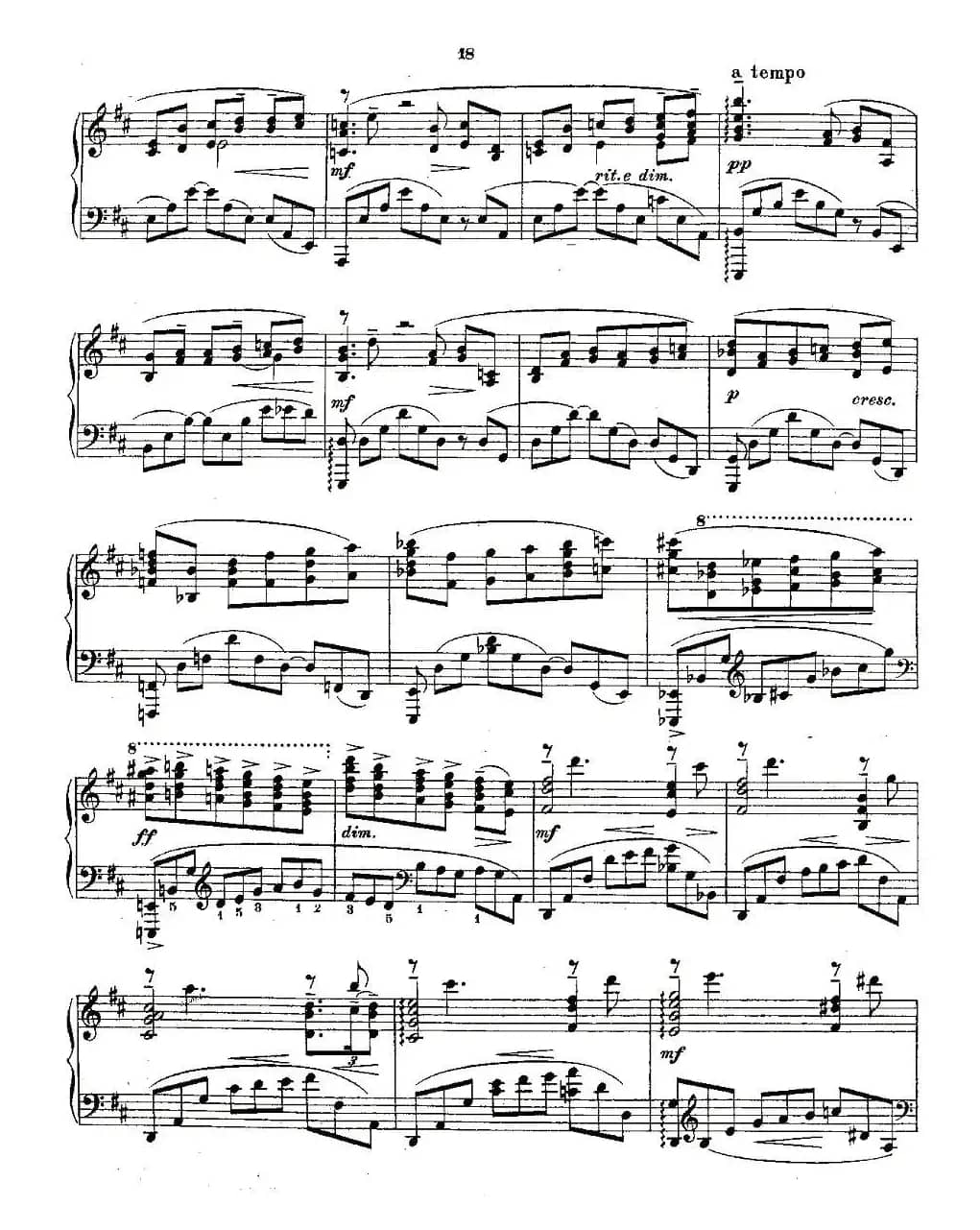 10首《前奏曲》之四（Rachmaninoff 10 Preludes, Op.23）
