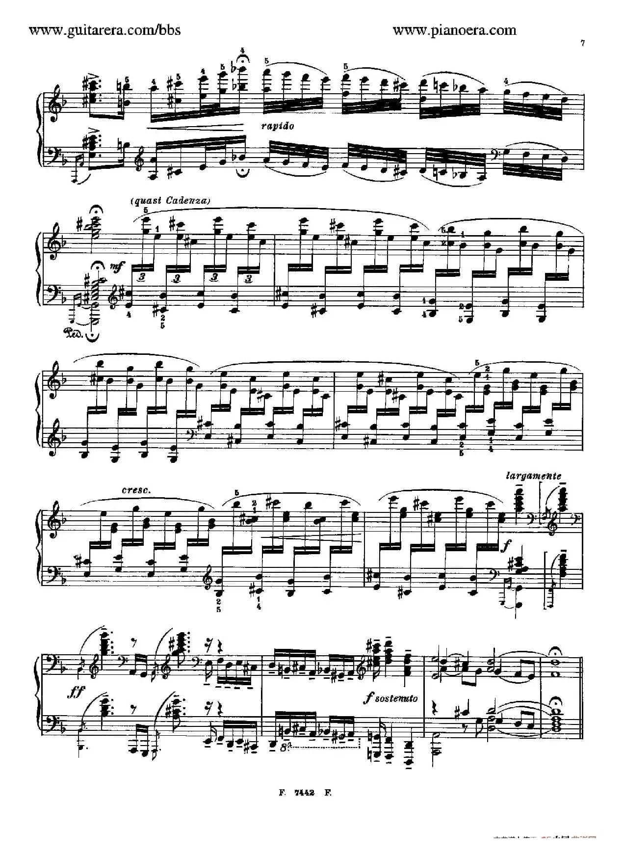 d小调托卡塔与赋格（BWV 565·柯尔托改编钢琴独奏版）