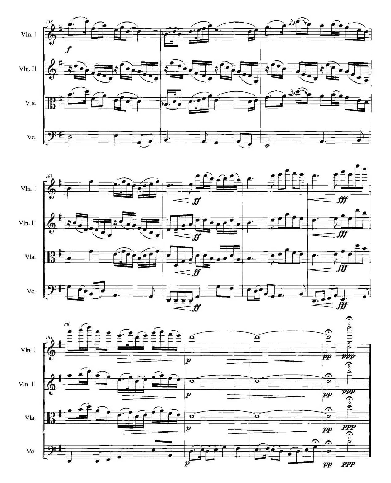 梁山伯与祝英台（弦乐四重奏）