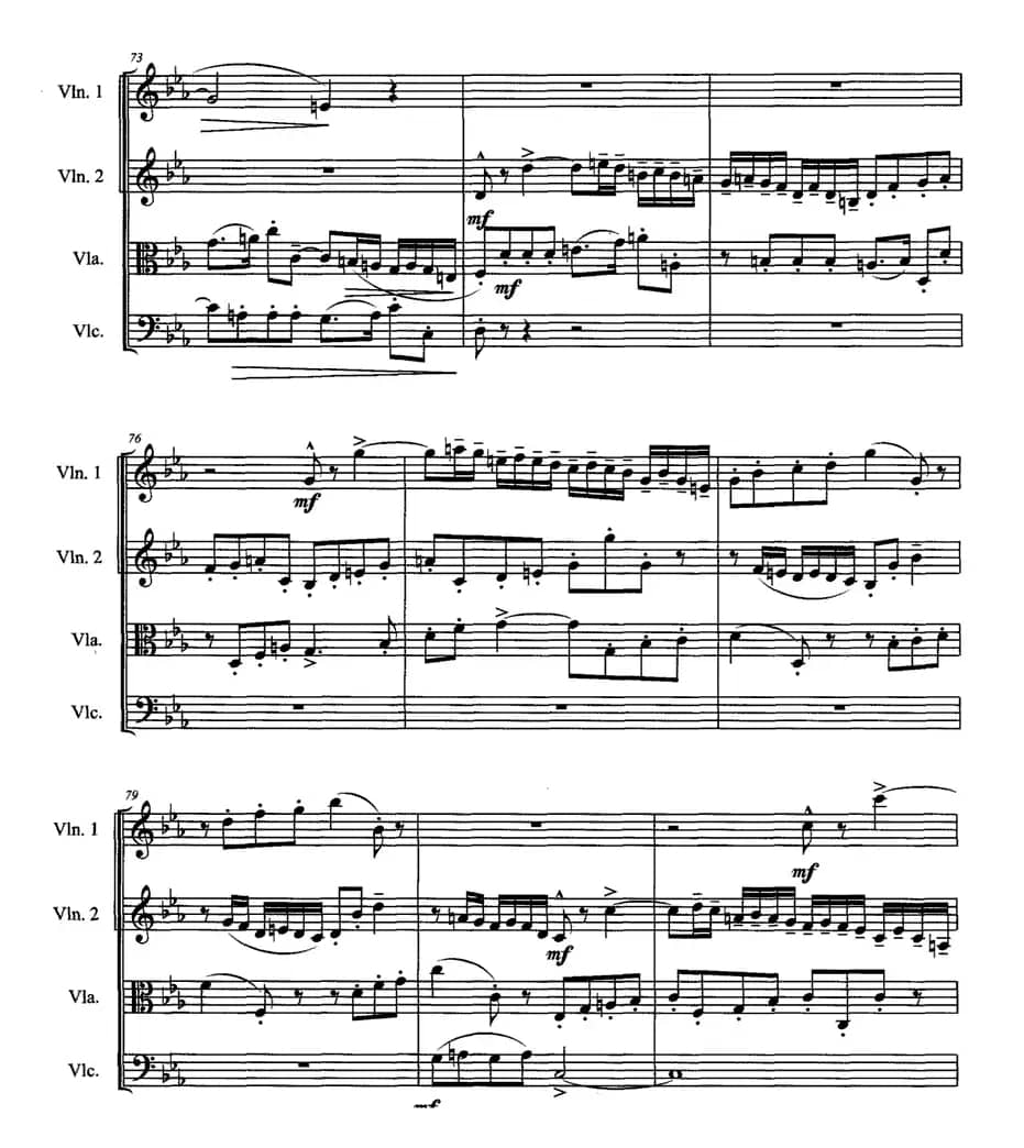 第一弦乐四重奏