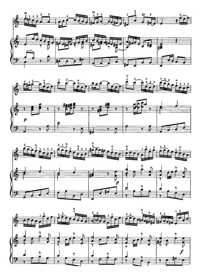 a小调协奏曲 第一乐章（二胡+钢琴伴奏）