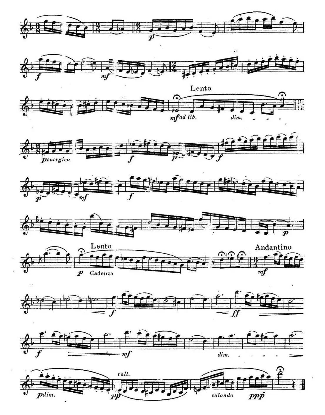 奇特克-萨克斯练习曲之五（ETUDY PRO SAXOPHON - FR ZITRK.op.3）