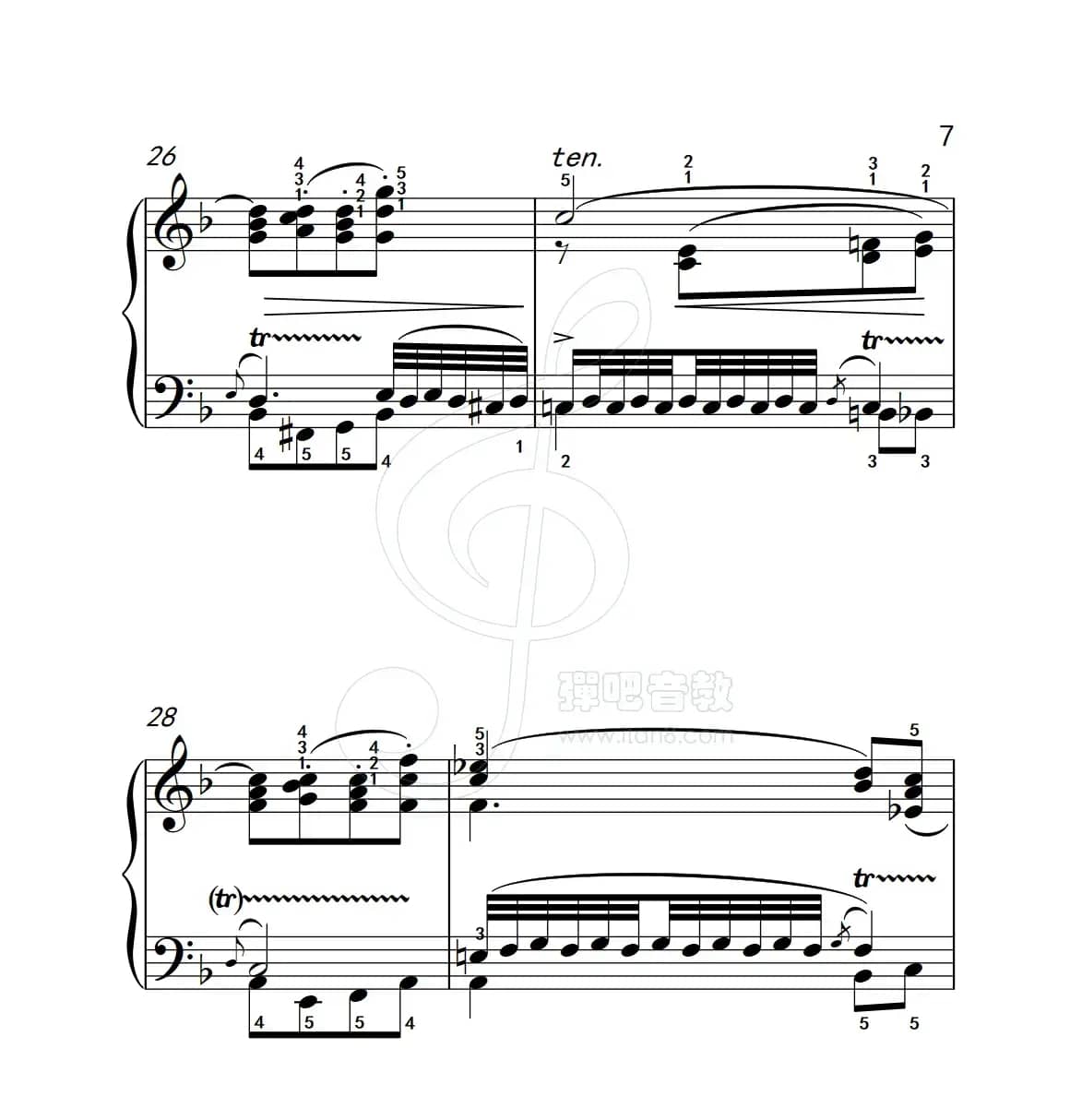 练习曲 14（克拉莫钢琴练习曲60首）