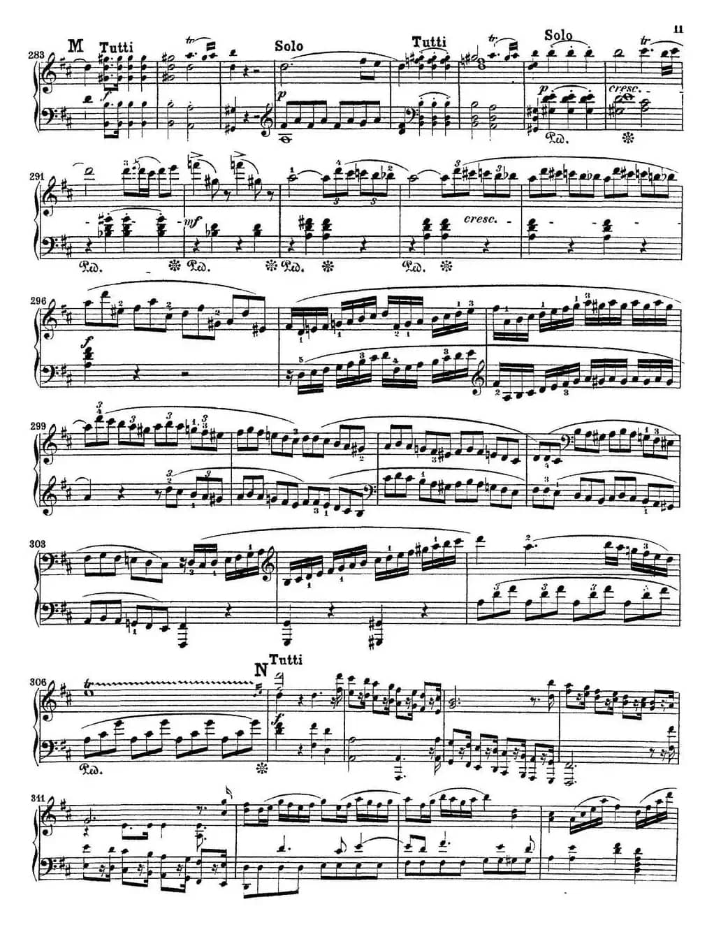 二十八部钢琴协奏曲 No.16