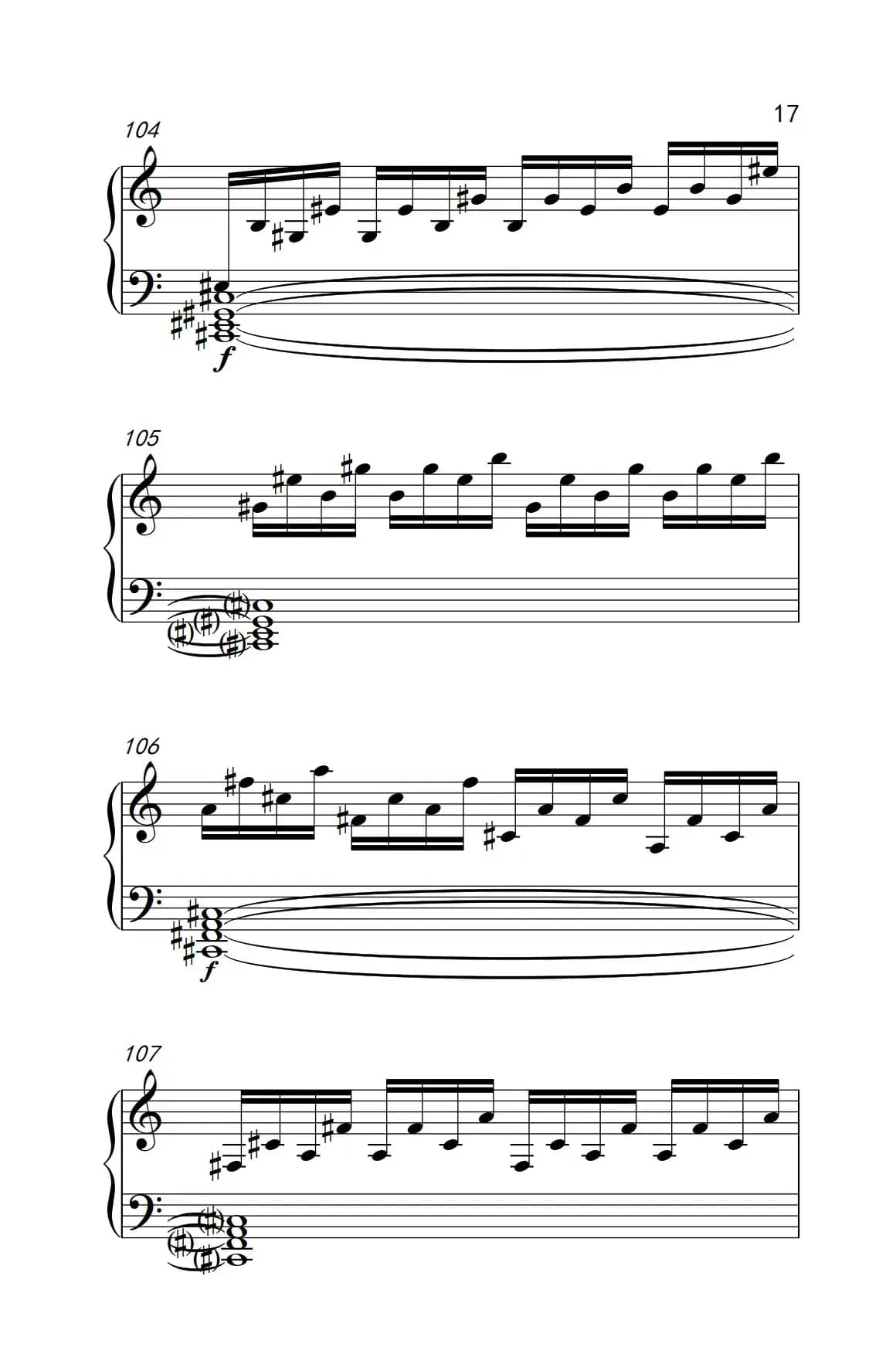 奏鸣曲 Opus 2 Nr.3 第一乐章（贝多芬奏鸣曲集 1）