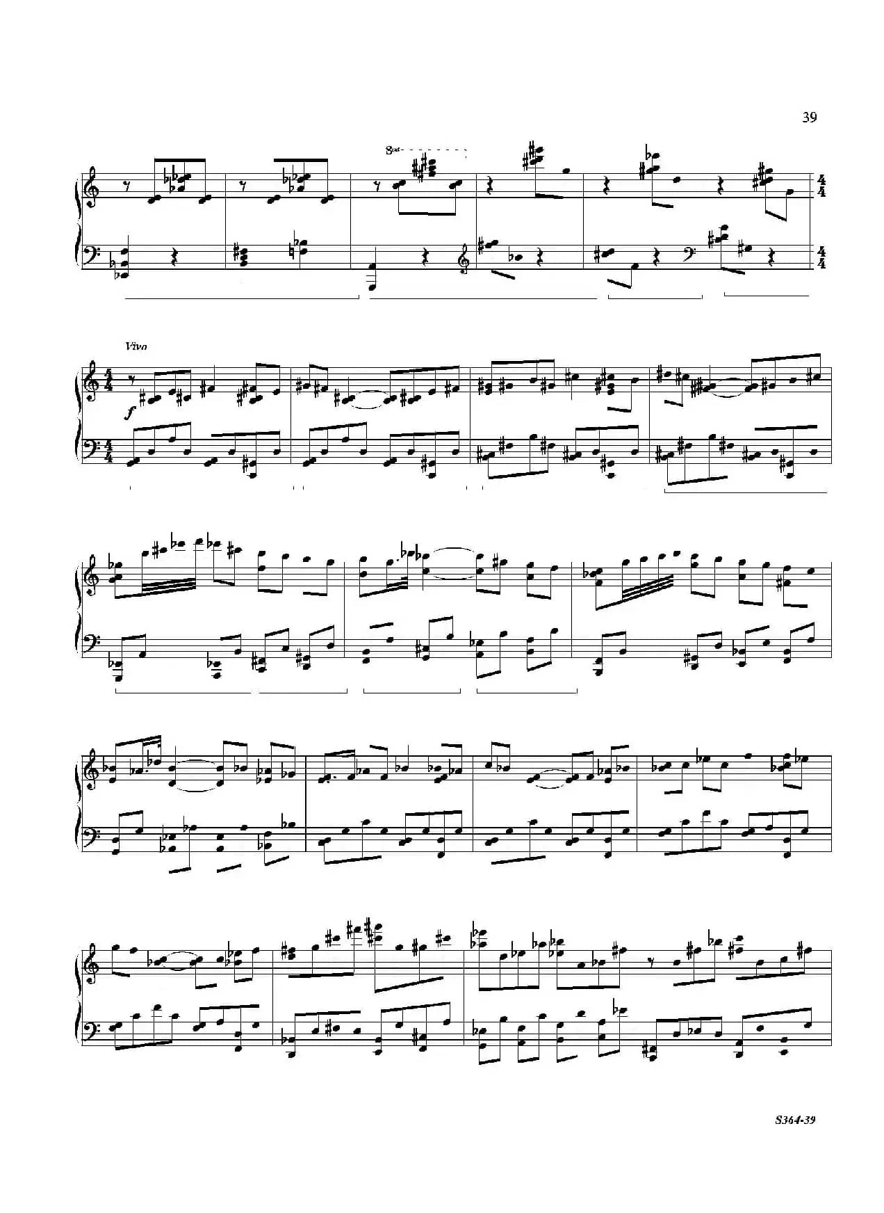 Piano Sonata No.8（第八钢琴奏鸣曲）（3）