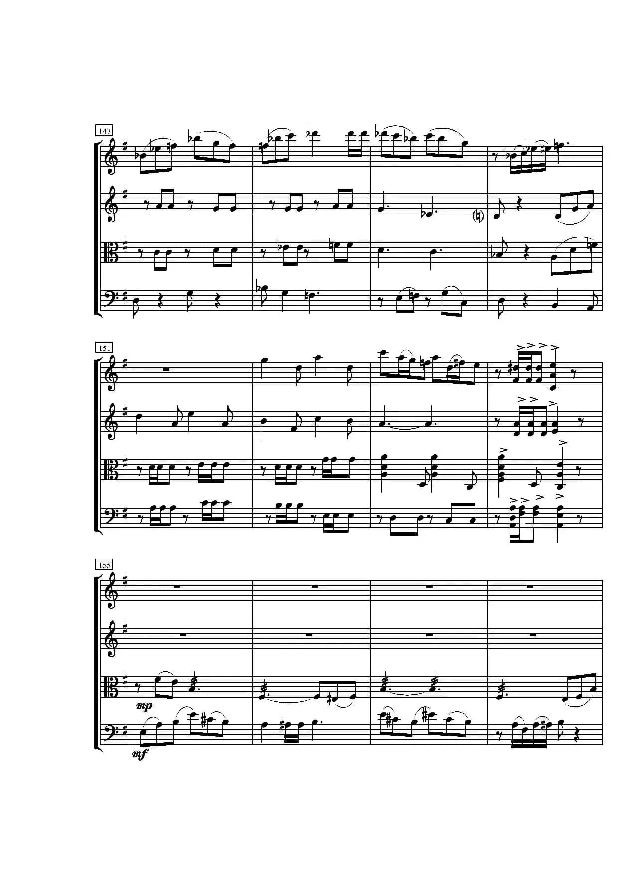 第一弦乐四重奏（葛清作品）