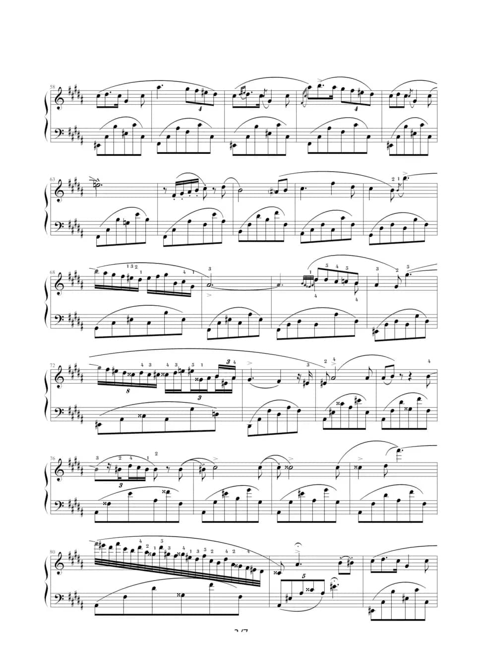 B大调夜曲，Op.9,No.3（肖邦第3号夜曲）