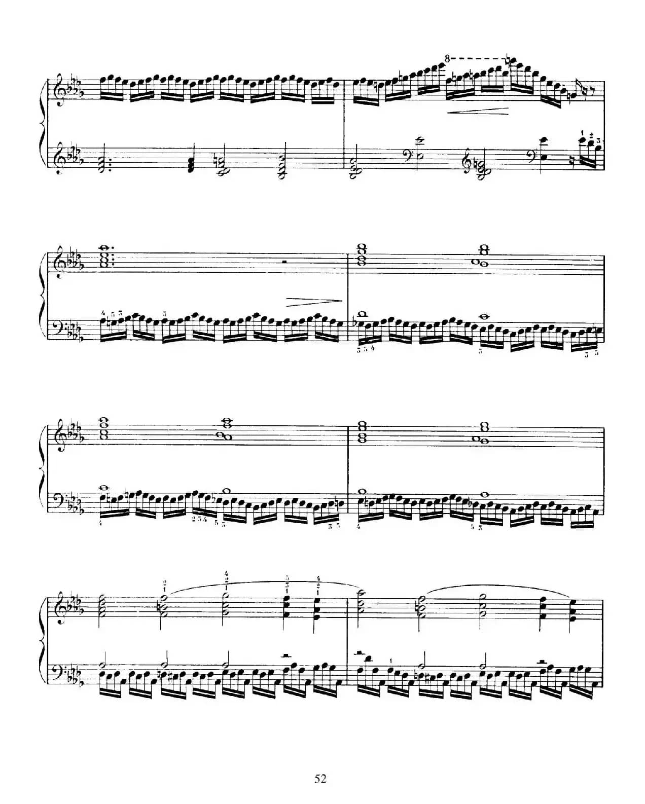 15 Etudes de Vortuosite Op.72（15首辉煌练习曲·12）