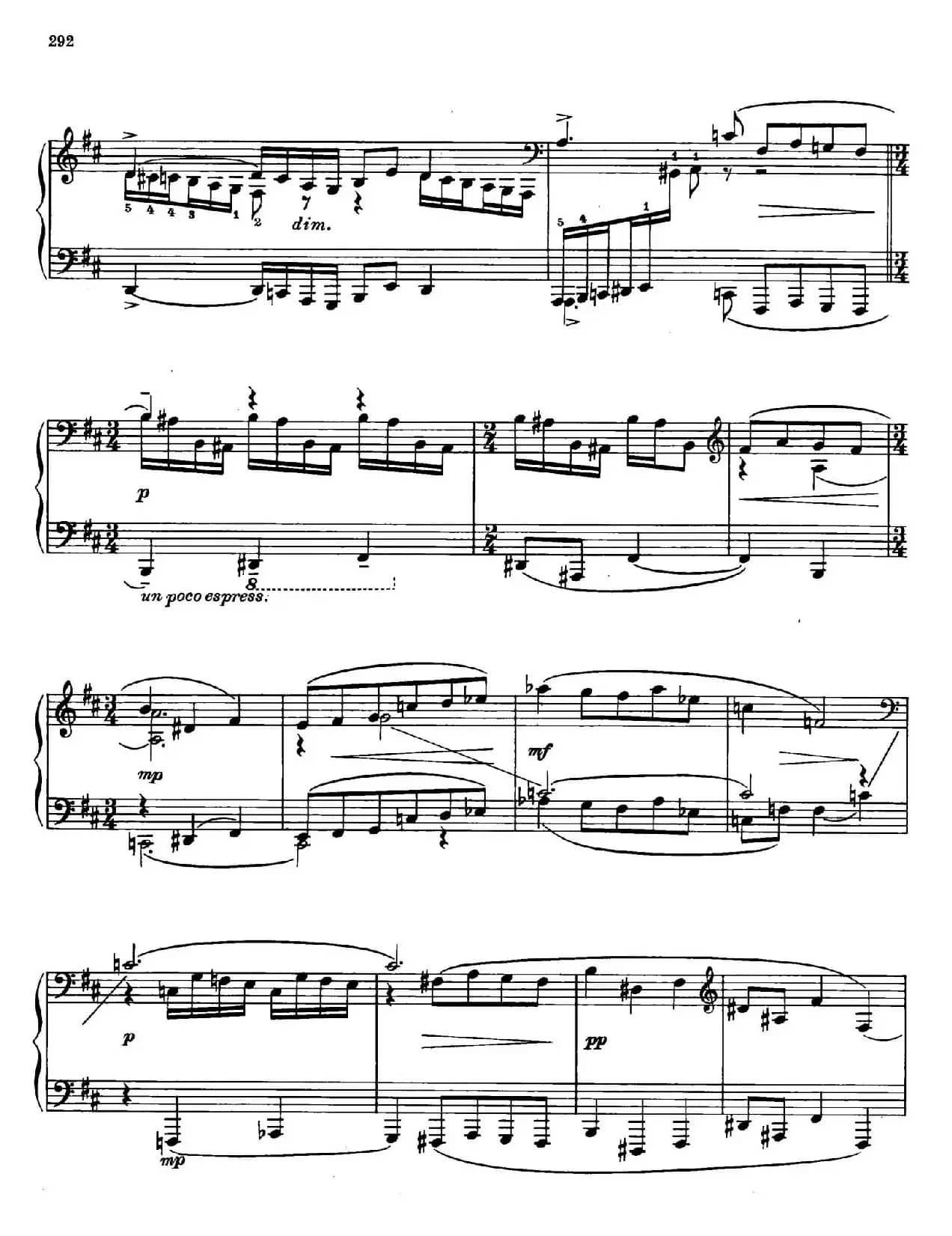 Thoughts Op.62（3首小品“思索”·1）