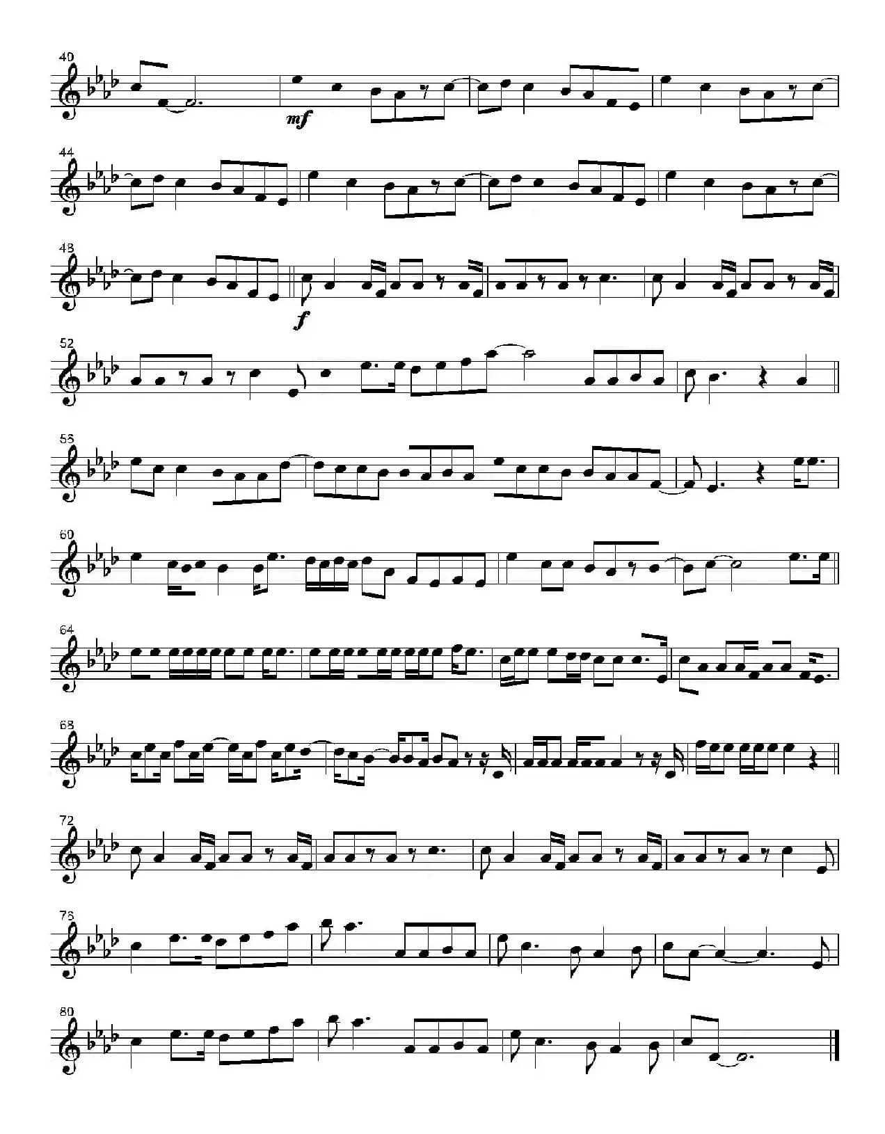 ALL STAR（2支次中音萨克斯分谱）