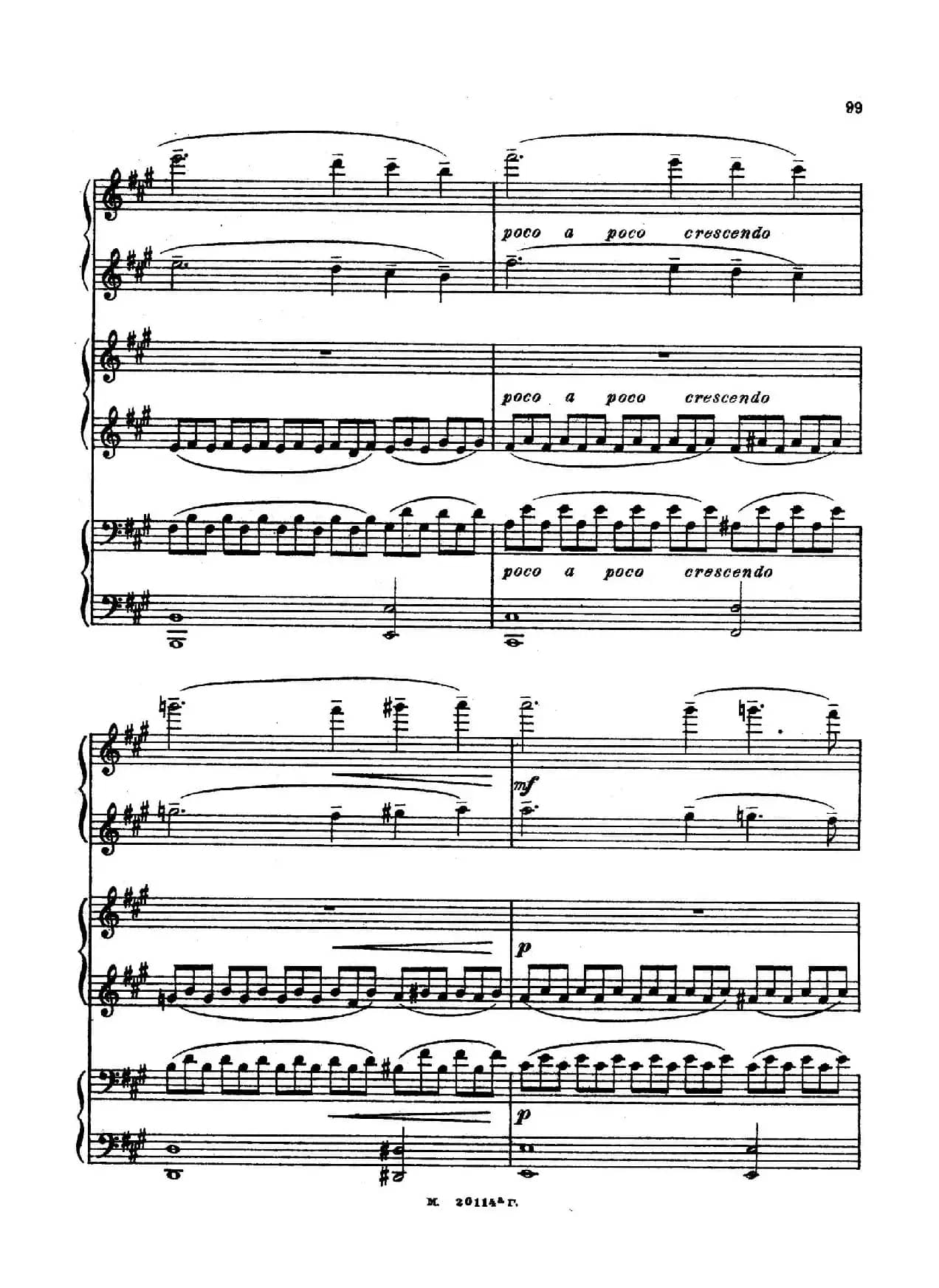 2首六手联弹小品（2 Pieces for 6 Hands）（2）