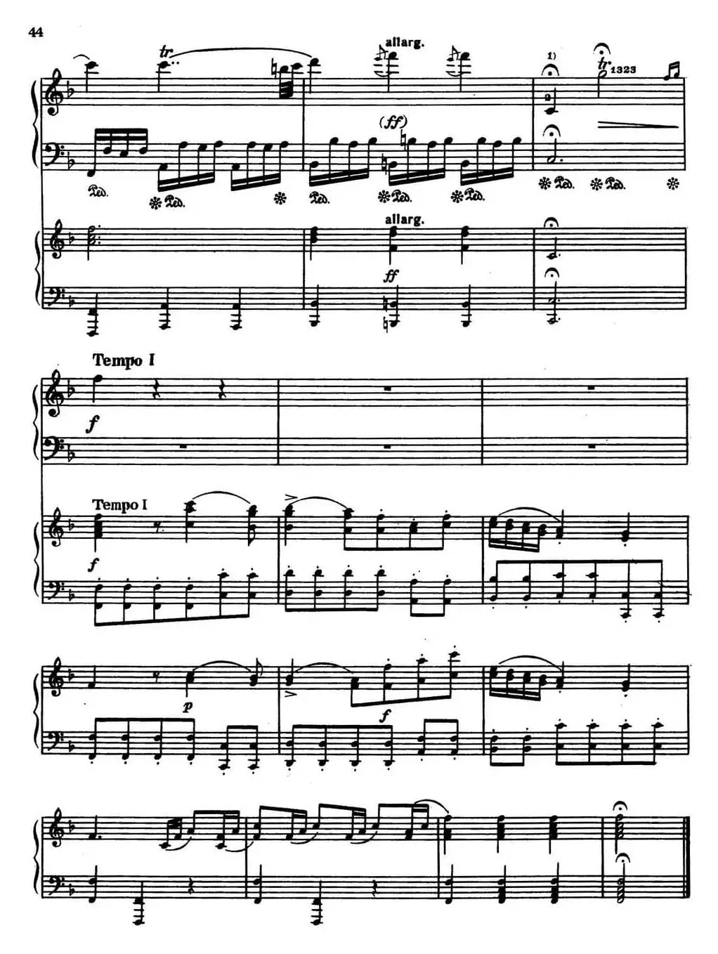 二十八部钢琴协奏曲 No.1