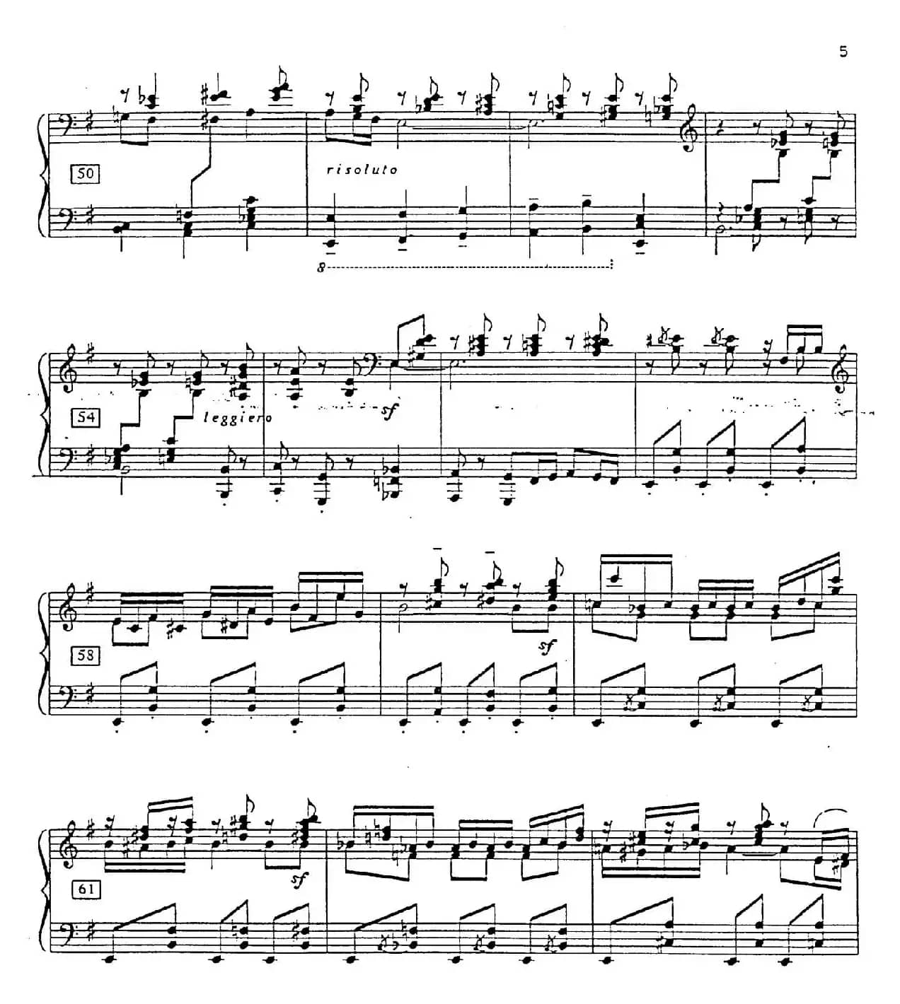 Carmen Variations 12 Pieces（12首卡门主题变奏曲·4）