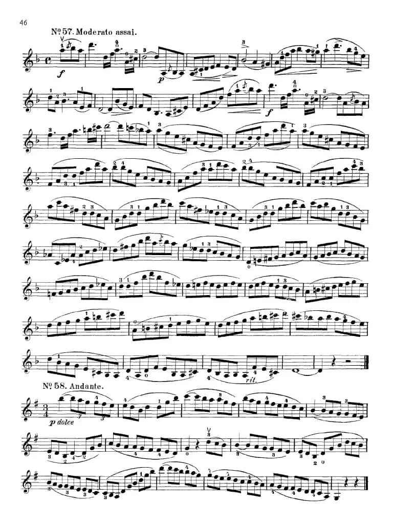 沃尔法特60首练习曲 Op.45（第41-49页）