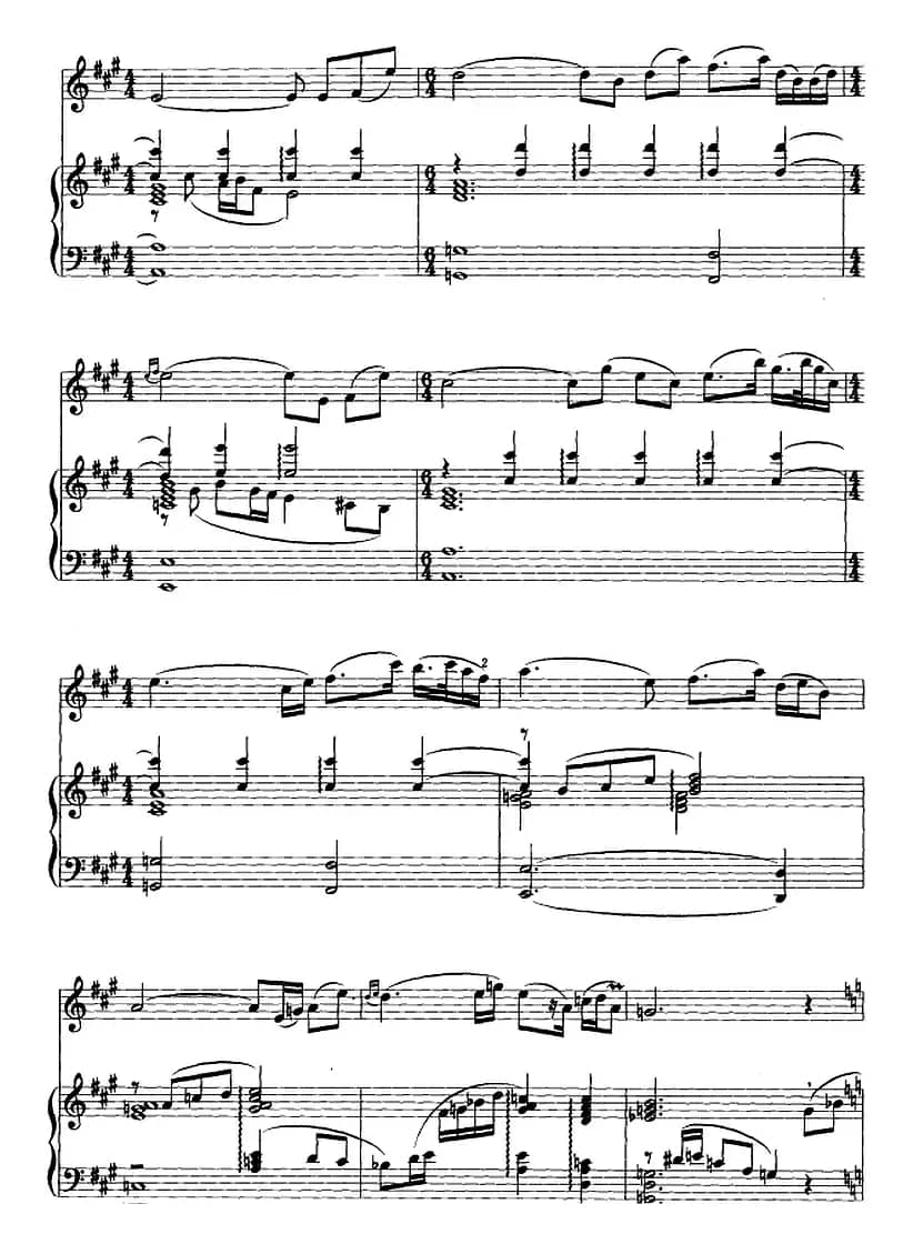 第二二胡狂想曲（二胡+钢琴伴奏）