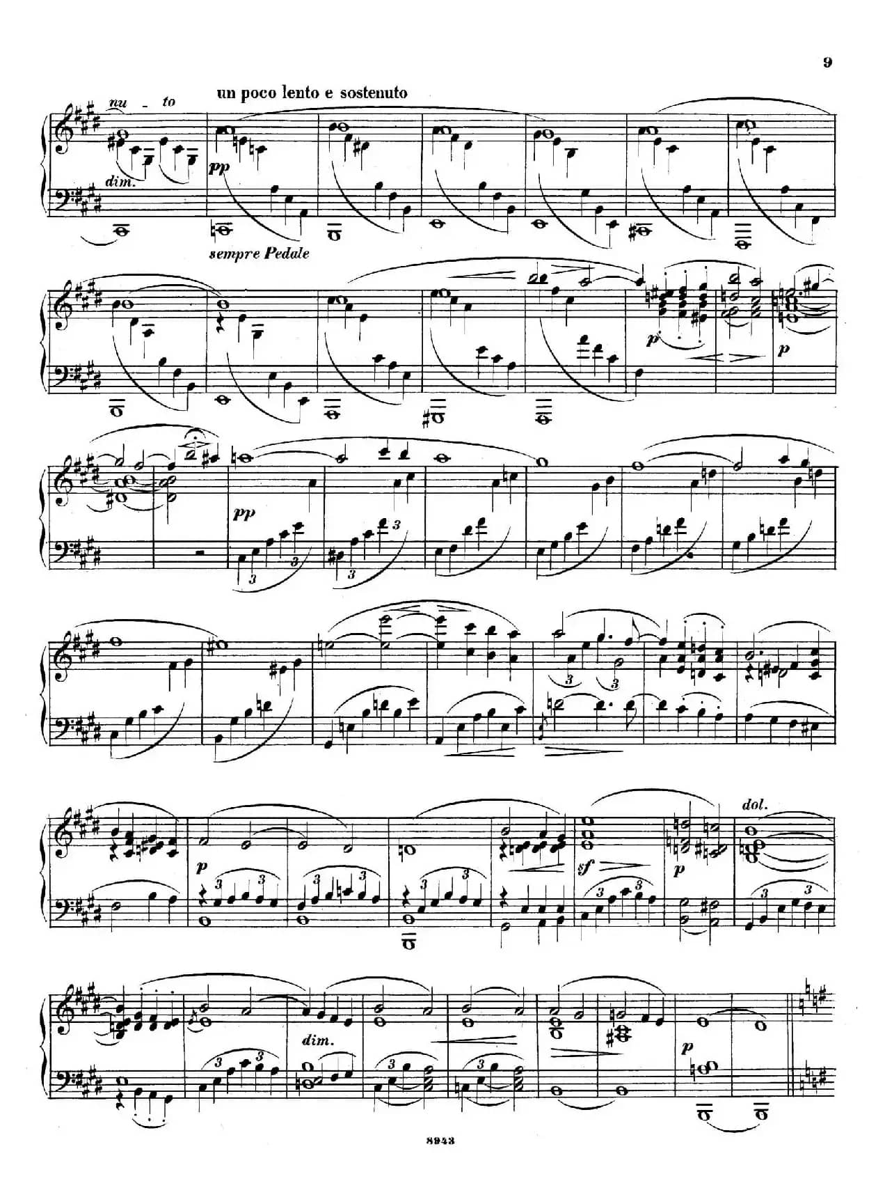 尼尔斯·加德 - e小调钢琴奏鸣曲