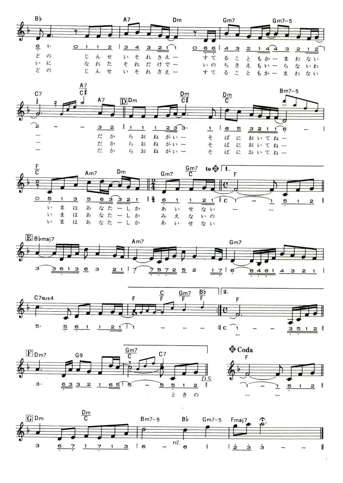 我只在乎你（爵士钢琴）