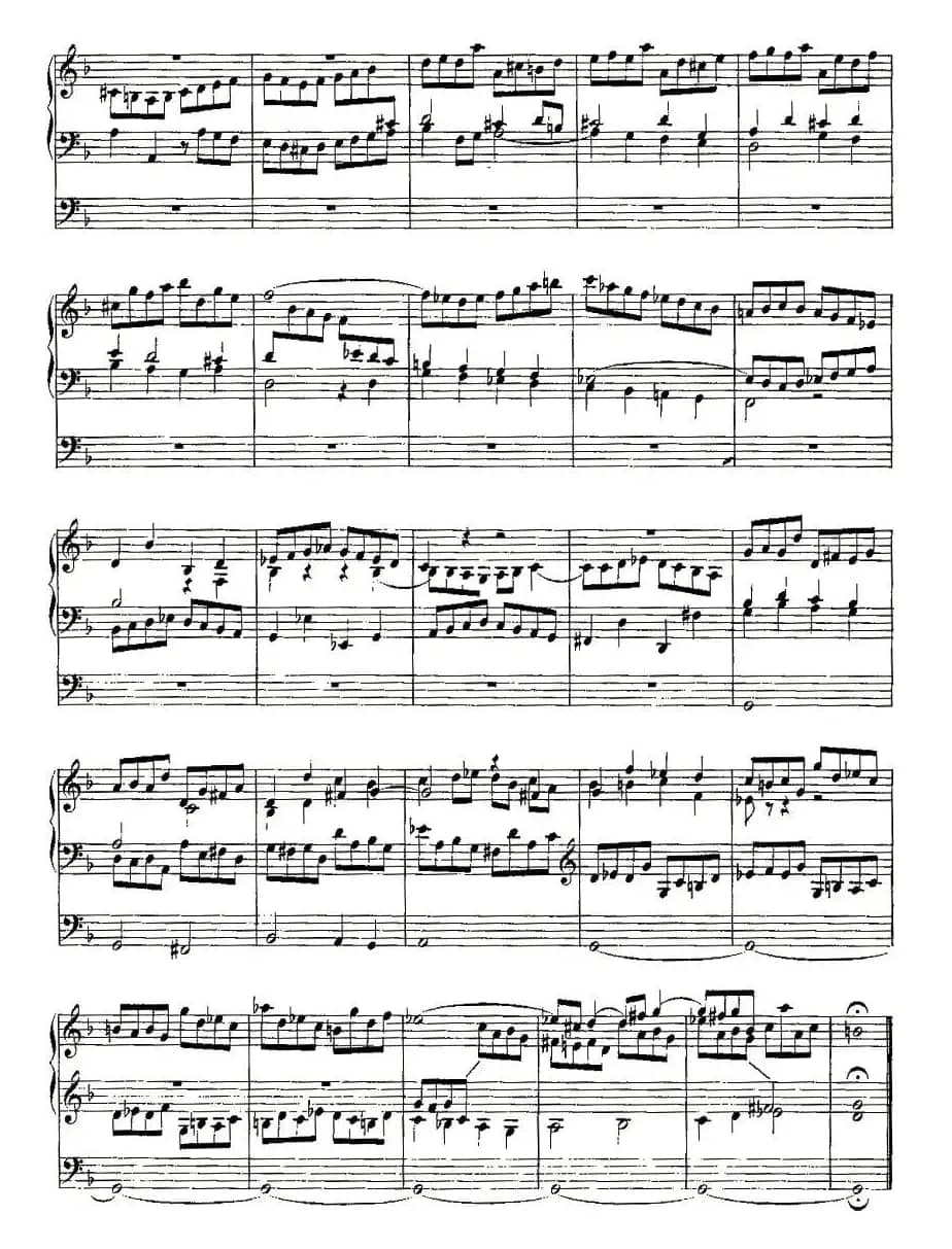 18首赞美诗前奏曲之十一