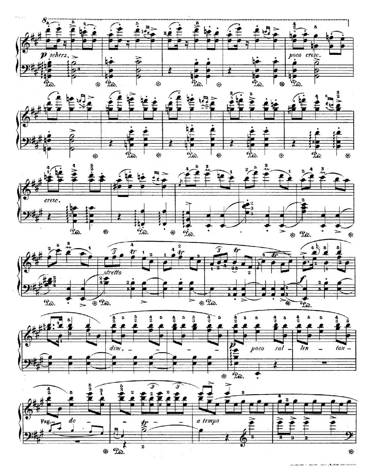 Grand Fantasy on Polish Airs Op.13（华丽的波兰民歌幻想曲·钢琴独奏版）