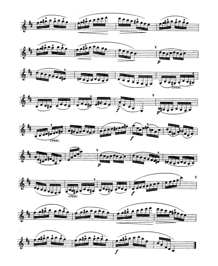 单簧管考级教材·第四级