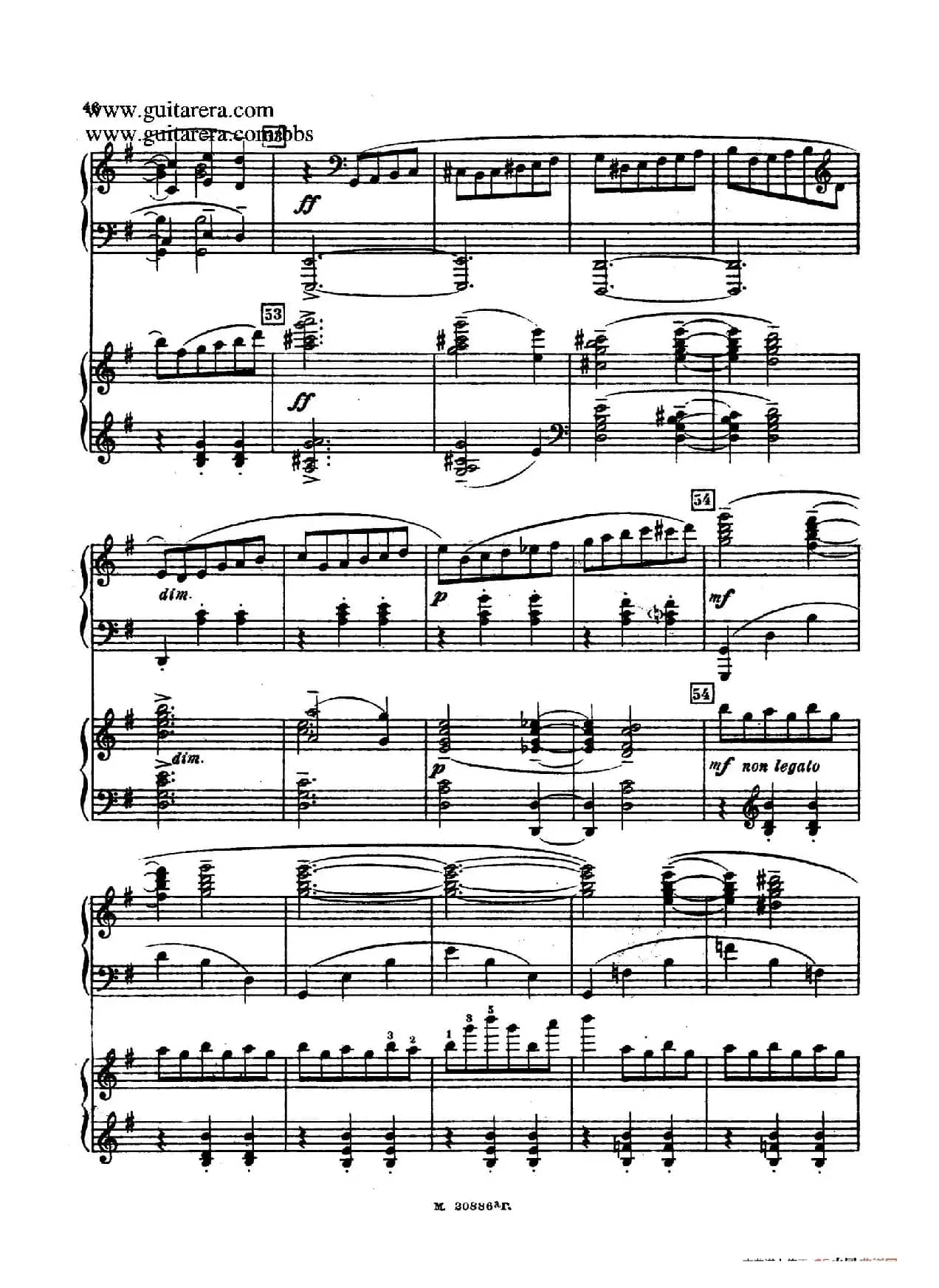 第二双钢琴组曲 Suite for Two Pianos No.2 Op.17（2. 圆舞曲 Valse）
